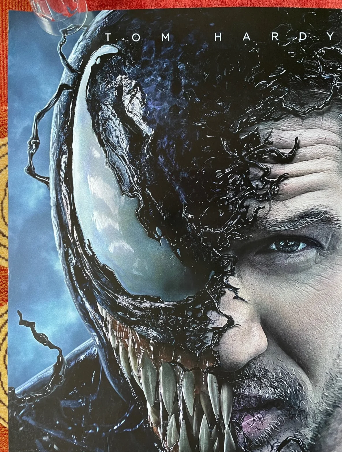 VENOM (2018) Original UK One Sheet Movie Poster Tom Hardy Michelle Williams, изображение 2