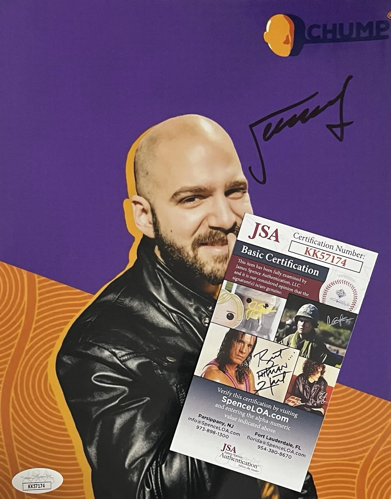 Jeremy Dooley — Jeremy Dooley Chump 8x10 Photo Signed JSA COA JDoolz Lil J Certified Autograph, изображение 3