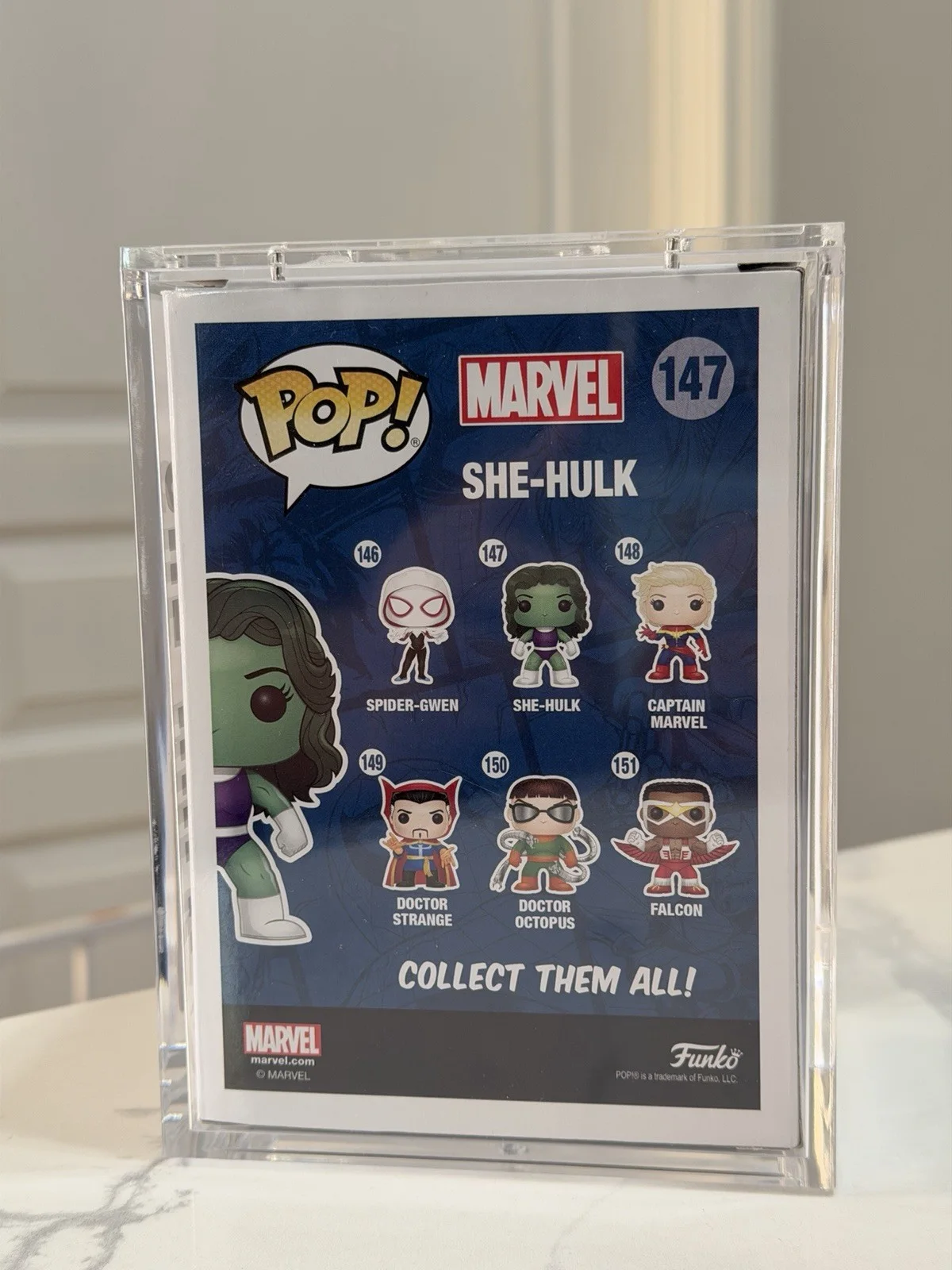 TATIANA MASLANY — TATIANA MASLANY SIGNED SHE-HULK FUNKO POP 147 COMIKAZE AUTOGRAPH MARVEL SWAU COA, image 3
