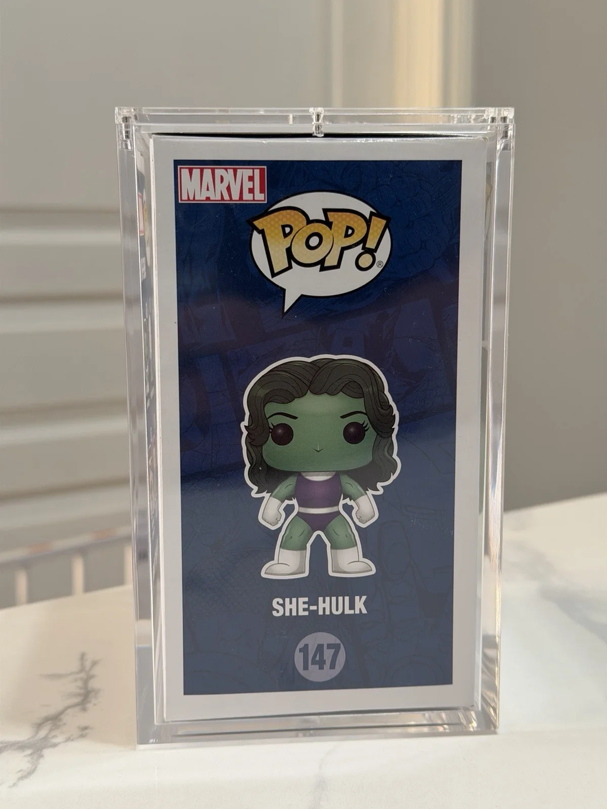 TATIANA MASLANY — TATIANA MASLANY SIGNED SHE-HULK FUNKO POP 147 COMIKAZE AUTOGRAPH MARVEL SWAU COA, image 4