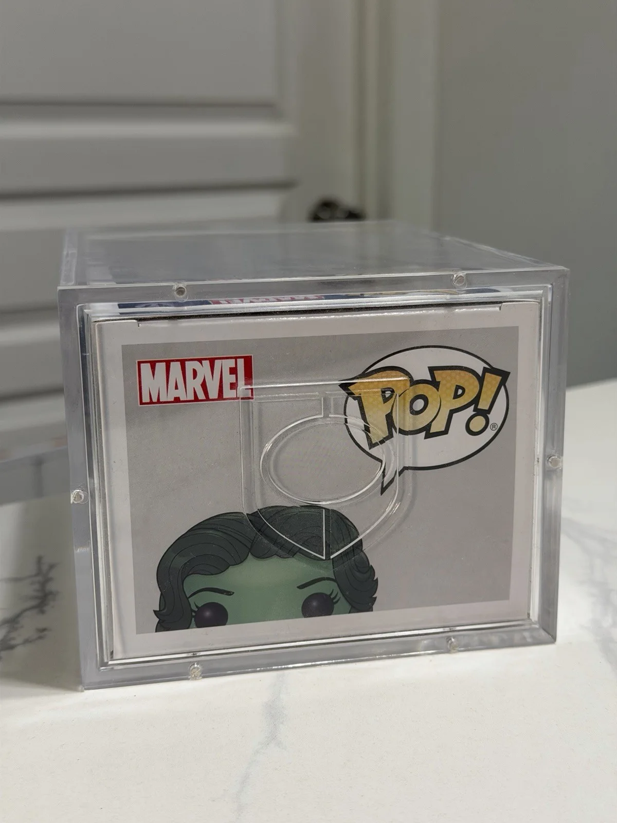 TATIANA MASLANY — TATIANA MASLANY SIGNED SHE-HULK FUNKO POP 147 COMIKAZE AUTOGRAPH MARVEL SWAU COA, image 5