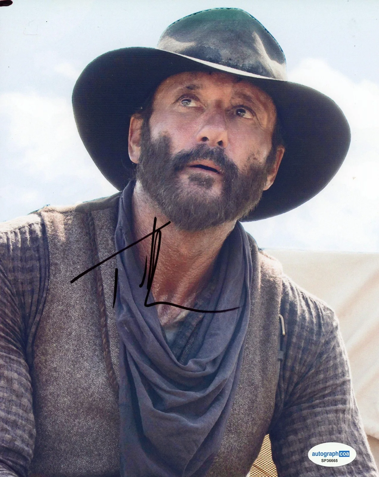 Tim McGraw — Tim McGraw "1883" Autograph SIGNED 'James Dutton' Autographed 8x10 Photo B ACOA, изображение 2