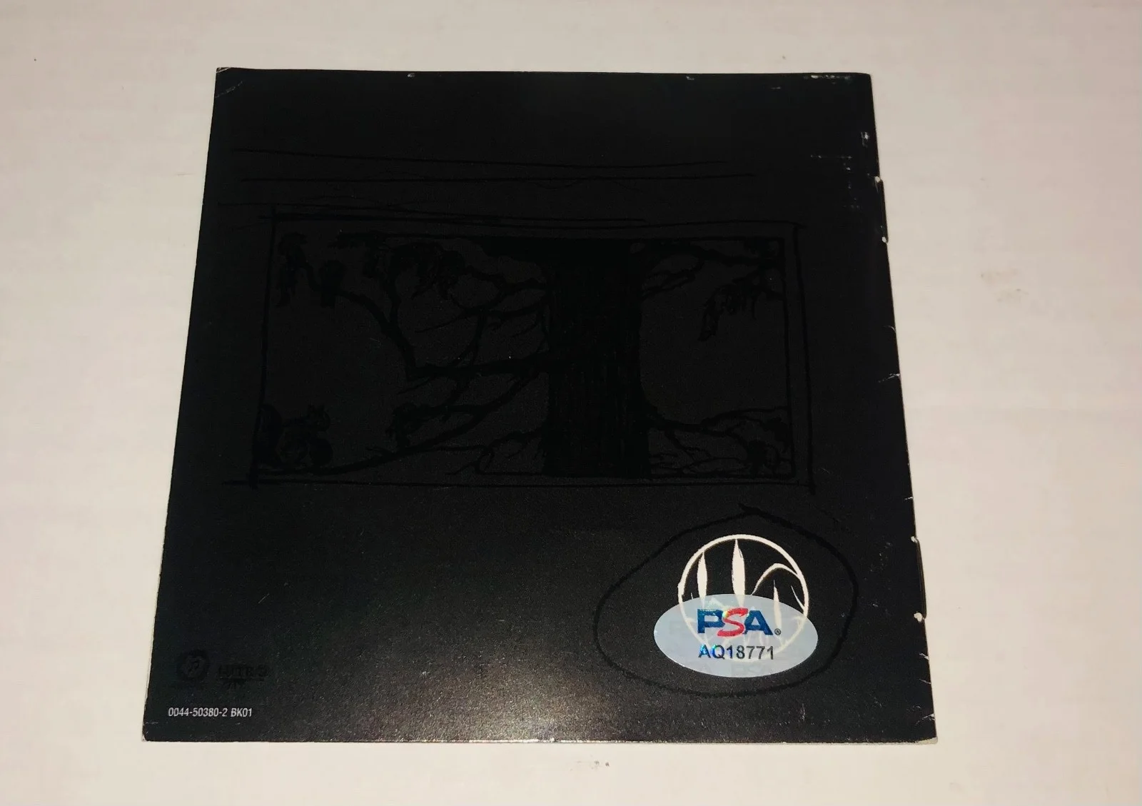 AFI Sing the Sorrow Davey Havok + 3 Group Signed CD Cover PSA RARE, изображение 2