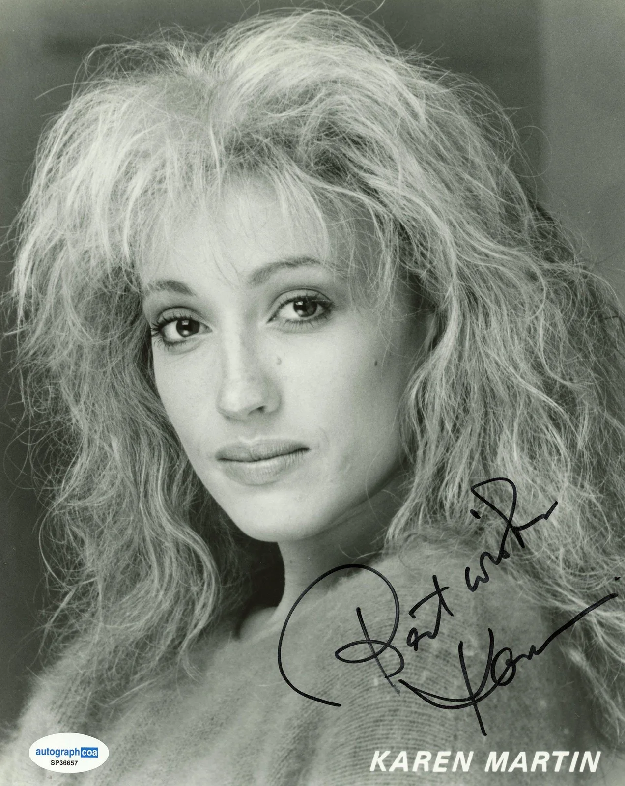 Karen Martin — Karen Martin "Apollo 13" AUTOGRAPH Signed Autographed 8x10 Photo ACOA, image 2