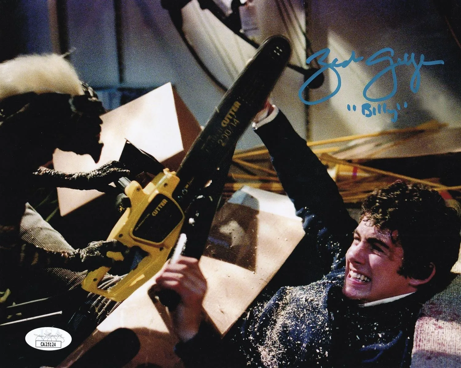 Zach Gilligan — Zach Galligan Autograph "Billy" Gremlins 8 x 10 Photo