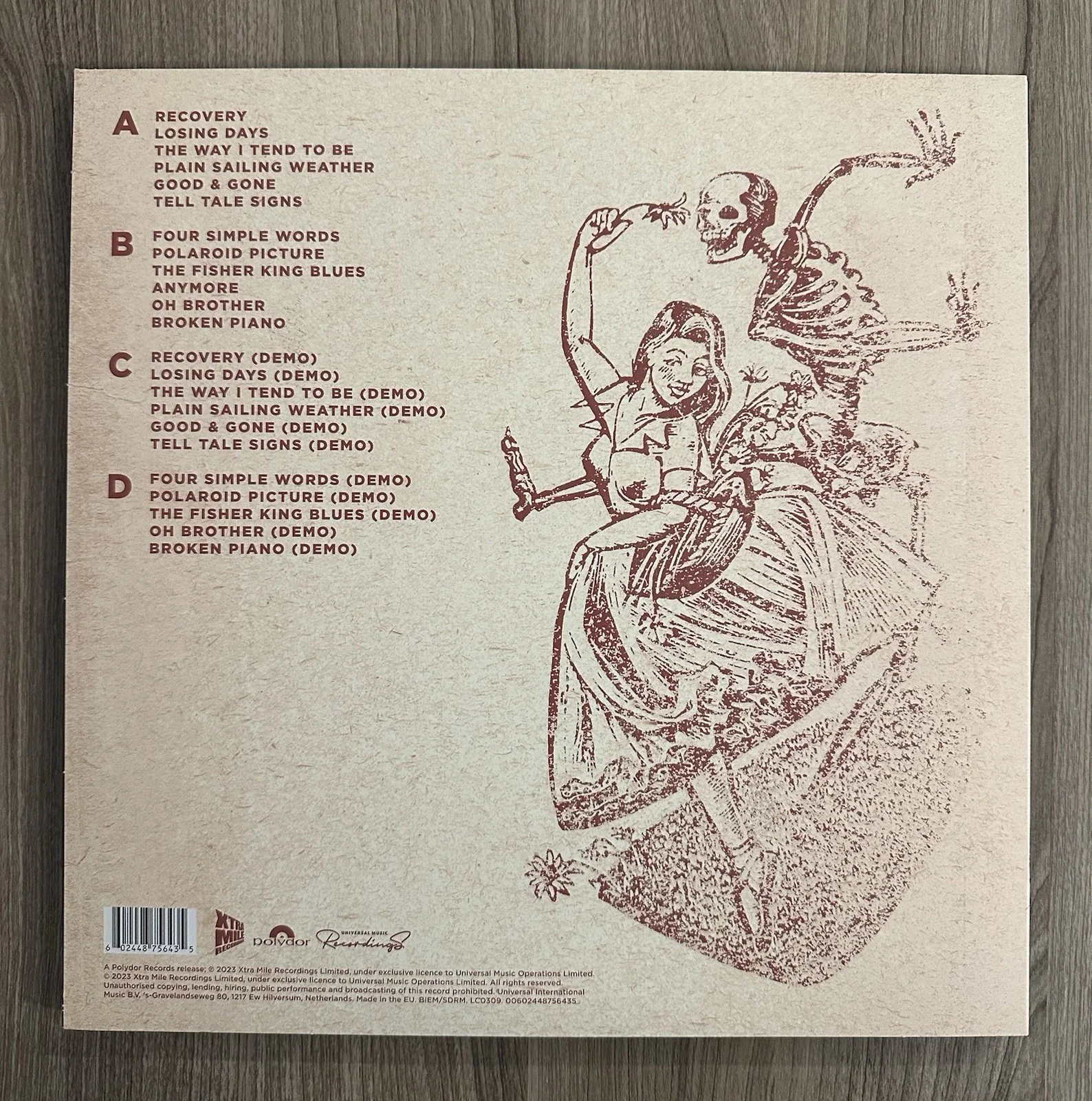 Frank Turner SIGNED AUTOGRAPHED Tape Deck Heart 2023 RSD Record Store Day 2LP, изображение 2