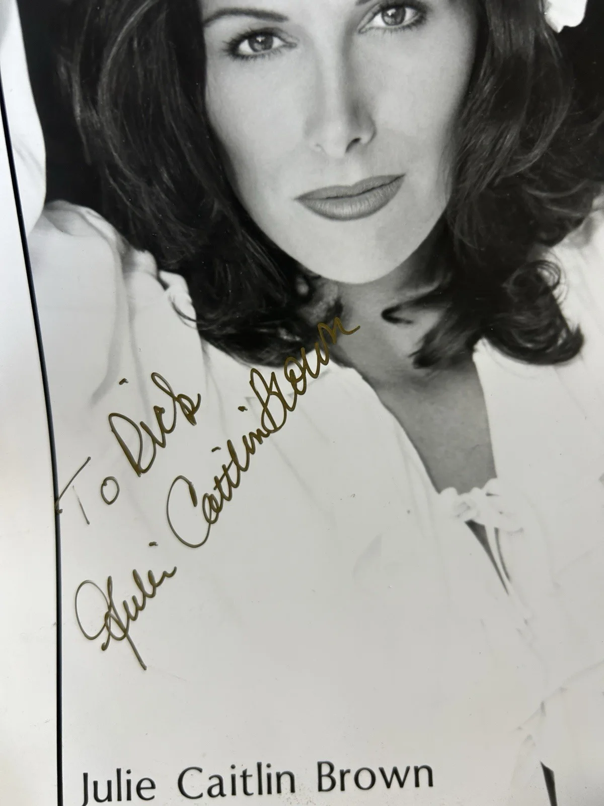 JULIE CAITLIN BROWN SIGNED AUTOGRAPHED 8x10 PHOTO STAR TREK TNG, изображение 2