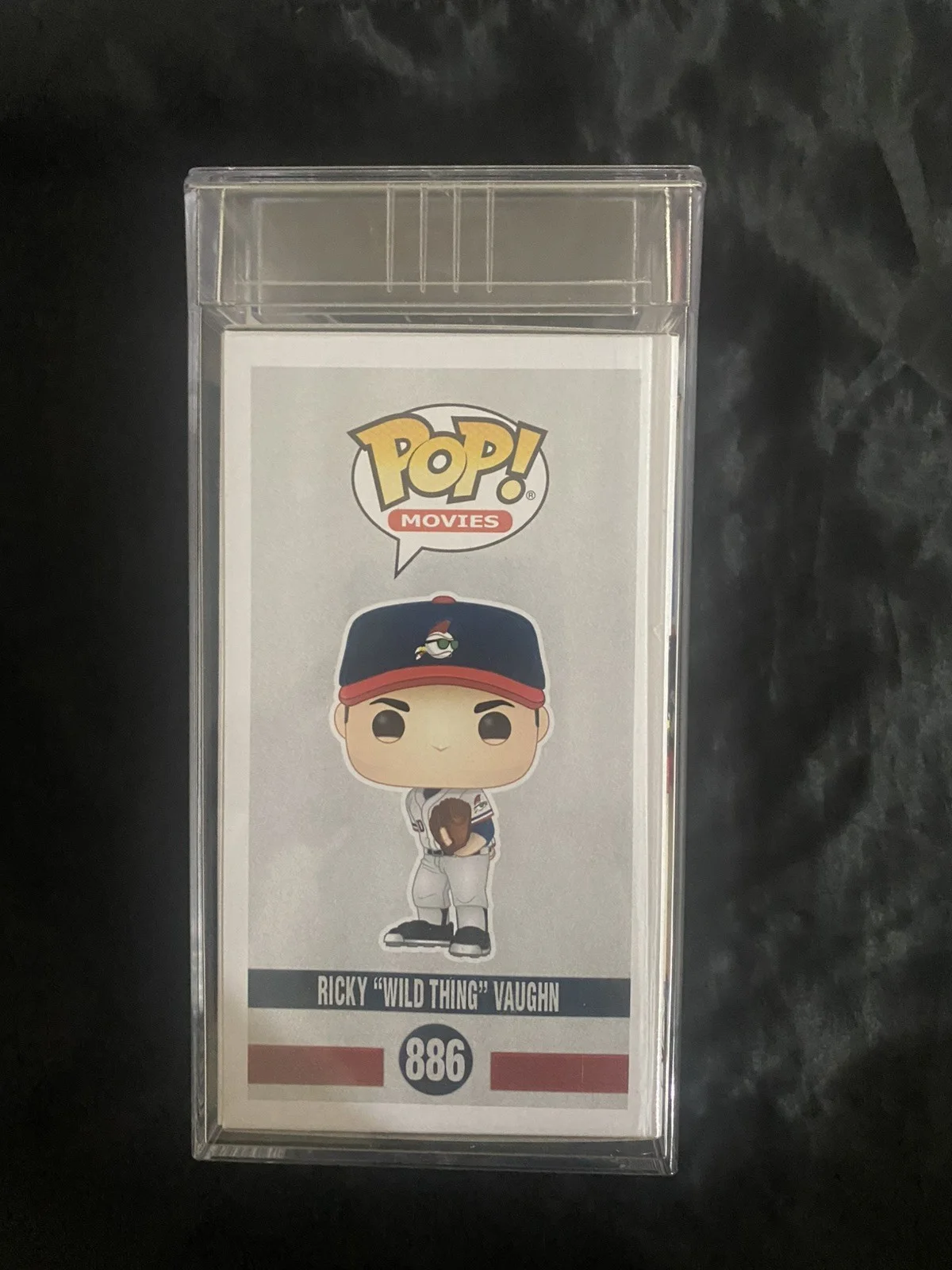 Charlie Sheen Autographed Major League Vaughn Encapsulated Funko Pop #886 PSA, изображение 5