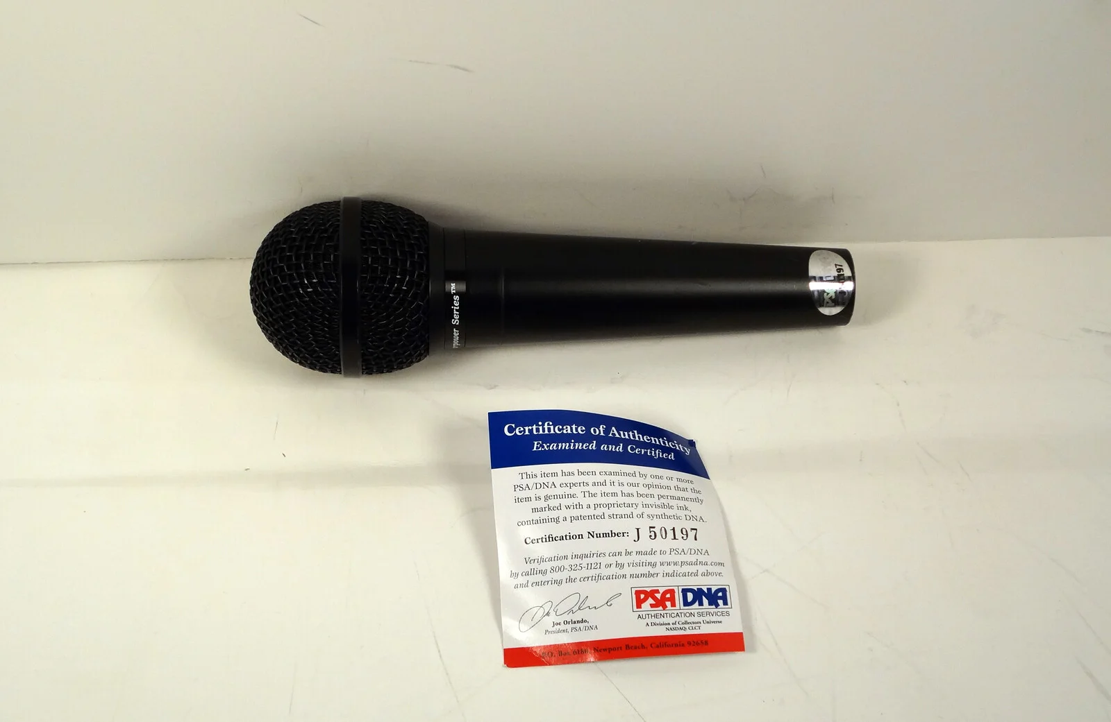 Doris Day — Doris Day Hollywood Legend Signed Autograph Microphone PSA/DNA COA, image 2