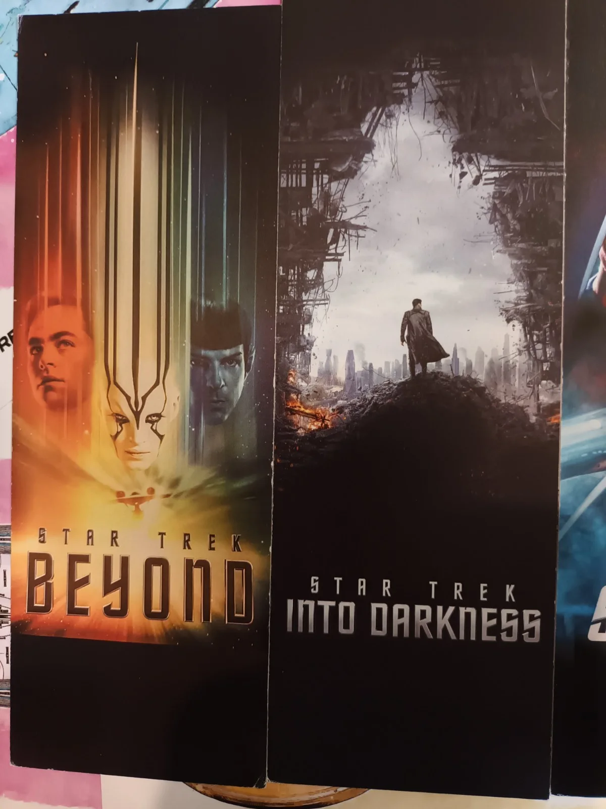 Star Trek Starships. 12 matt finish 8x6ins Art Cards & 3 bookmarks. new., изображение 2