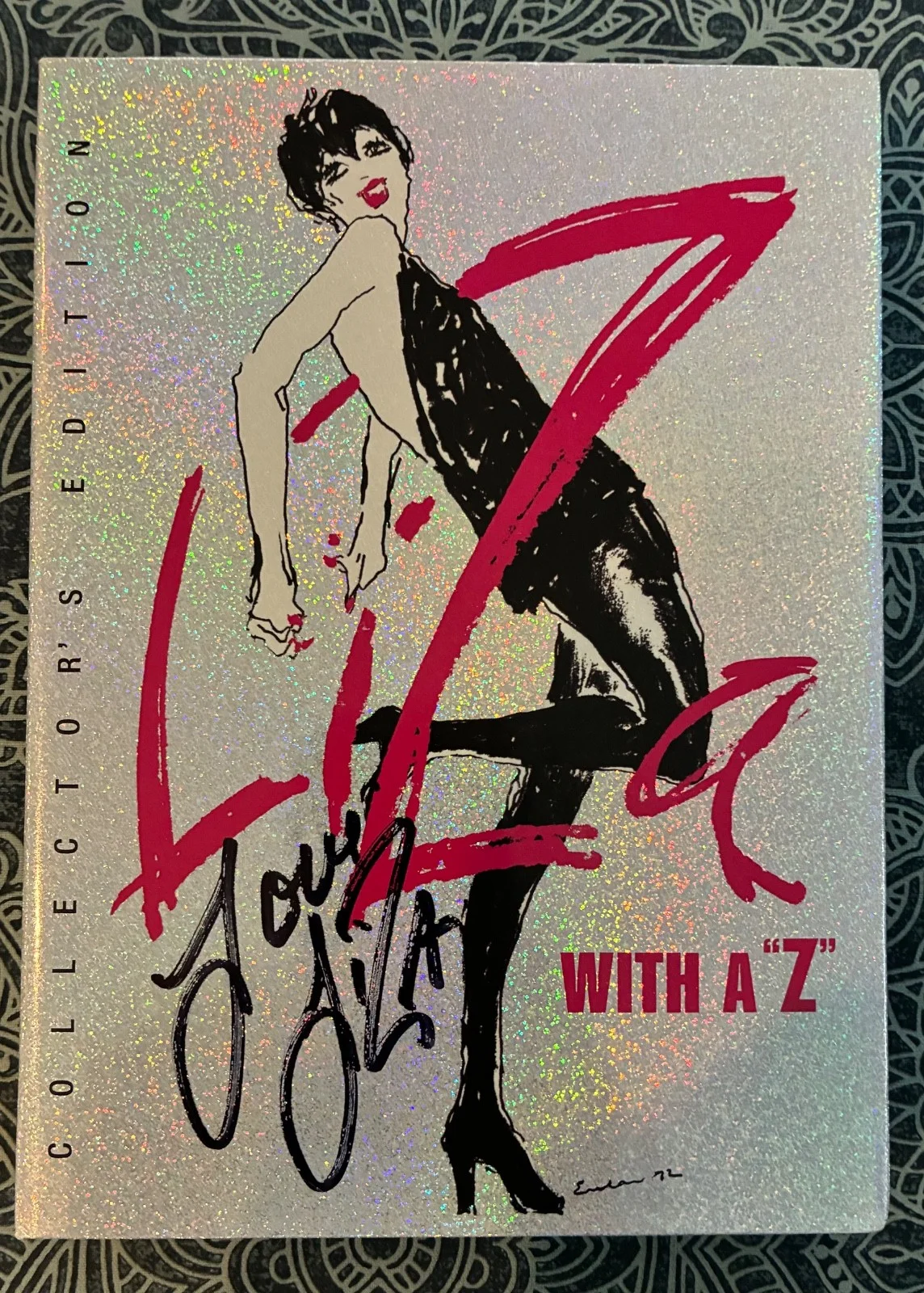 Liza Minelli — Liza Minelli signed in person LIZA WITH A Z DVD + CD box set