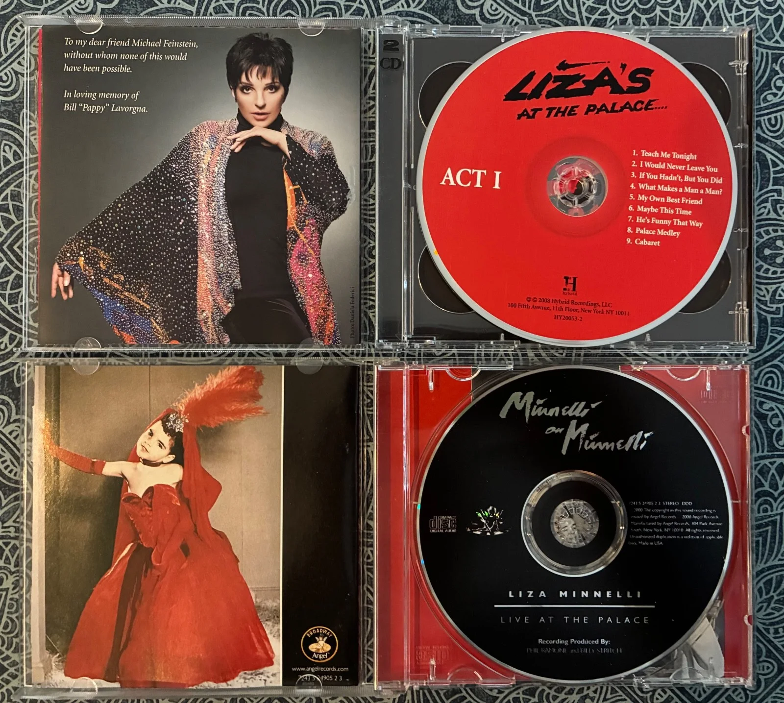 Liza Minelli — Liza Minelli signed in person LIZA WITH A Z DVD + CD box set, изображение 3