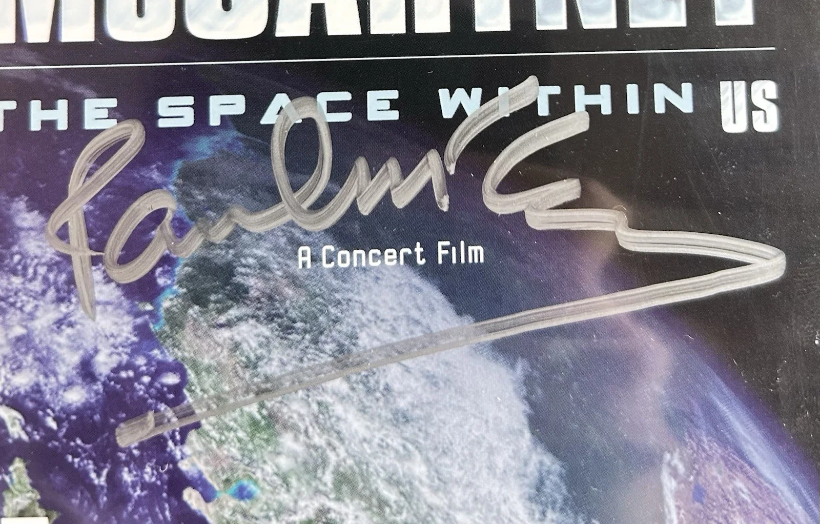 Paul McCartney Signed The Space Within US DVD Autographed Beatles PSA/DNA LOA, image 3