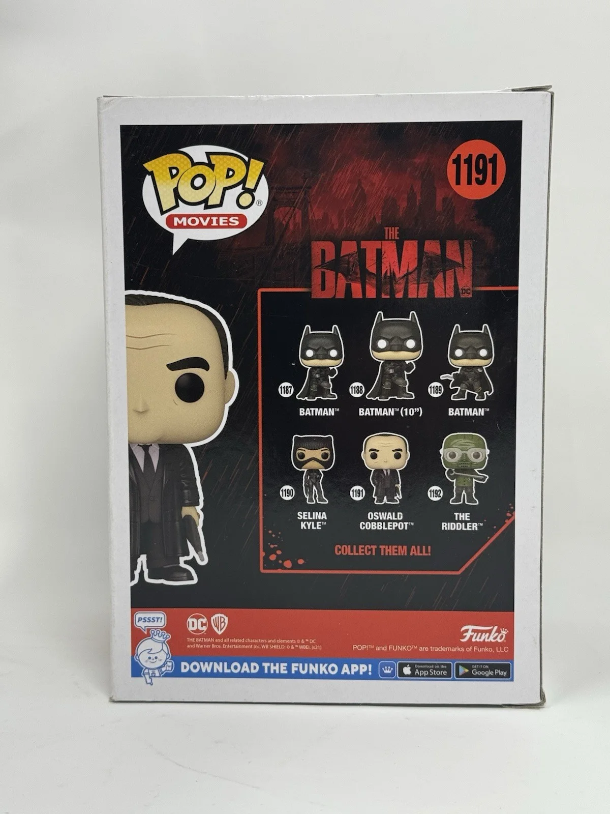 Collin Farrell — Colin Farrell Signed The Batman Oswald Cobblepot Funko Pop Autograph Beckett COA, image 5