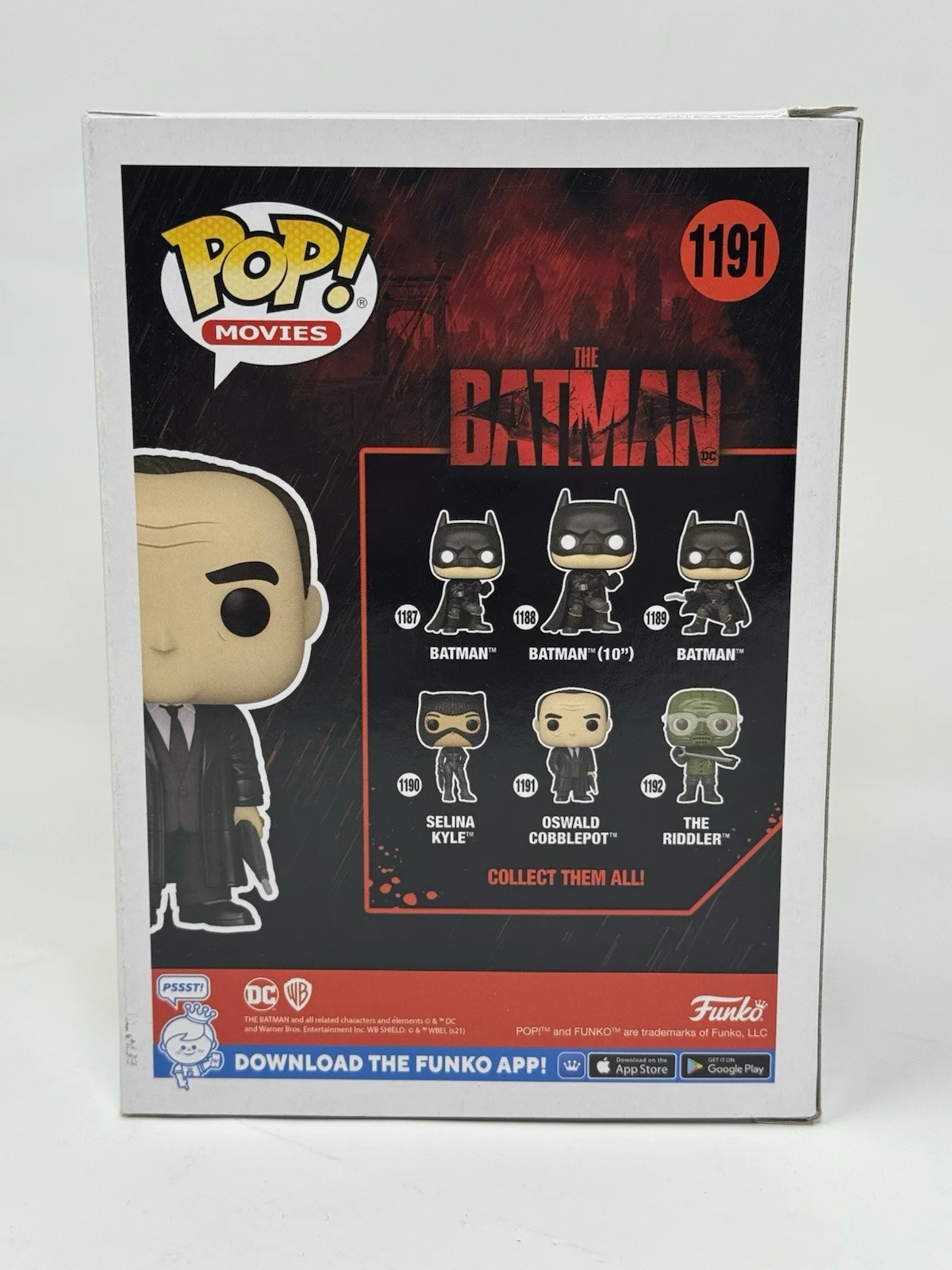Collin Farrell — Colin Farrell Signed The Batman Oswald Cobblepot Funko Pop Autograph Beckett COA, изображение 5