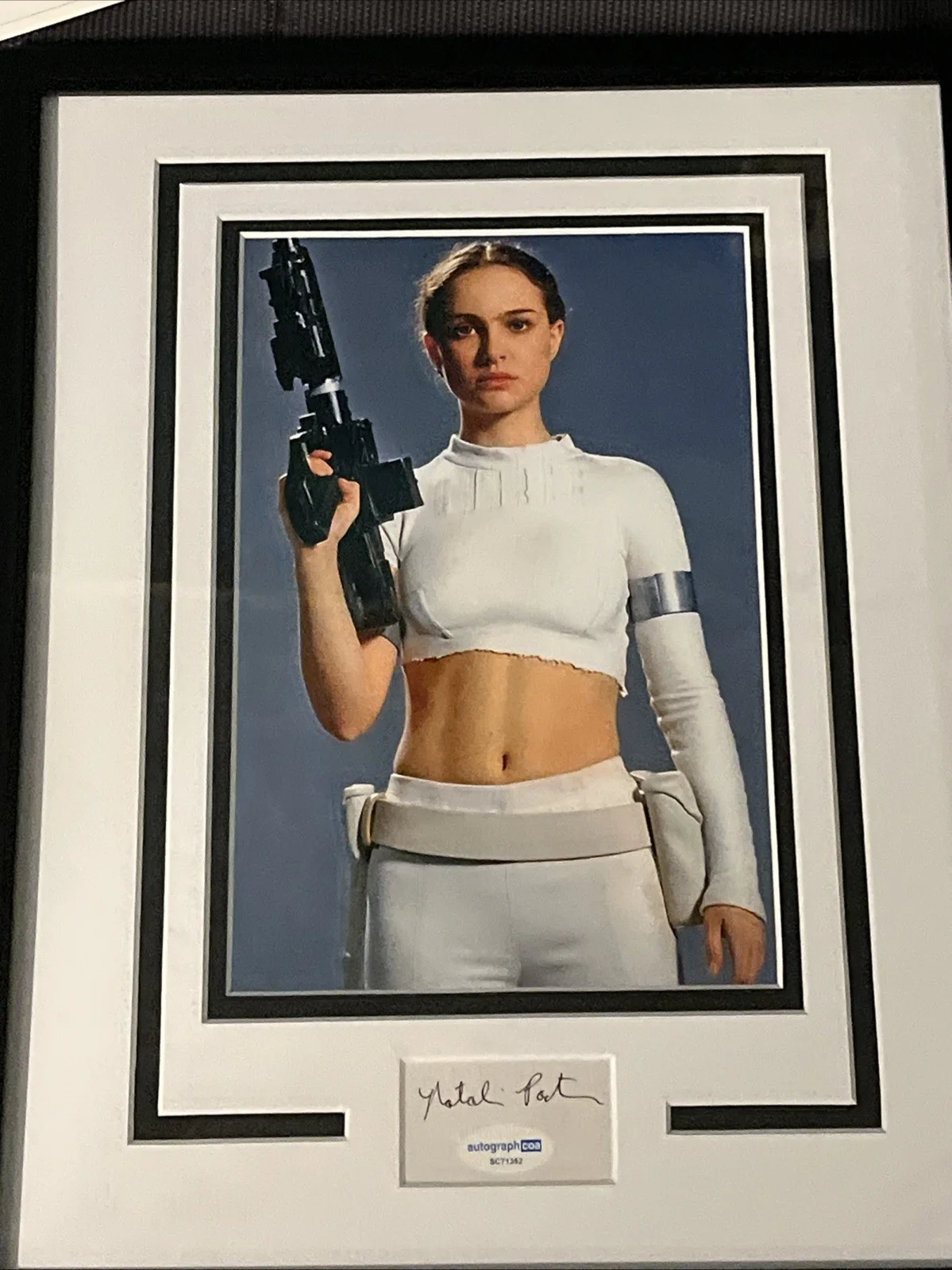 Natalie Portman — Natalie Portman "Star Wars" AUTOGRAPH Signed Custom Framed 11x14 Display ACOA