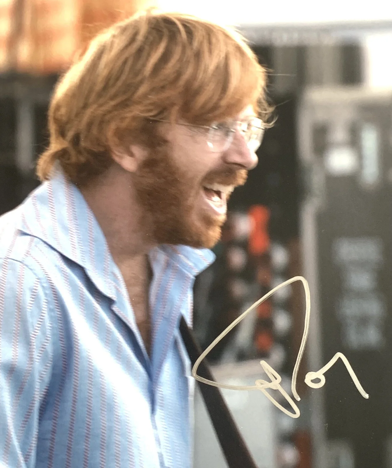Trey Anastasio Phish signed Photo in concert 16x20 inch big beckett coa, изображение 2