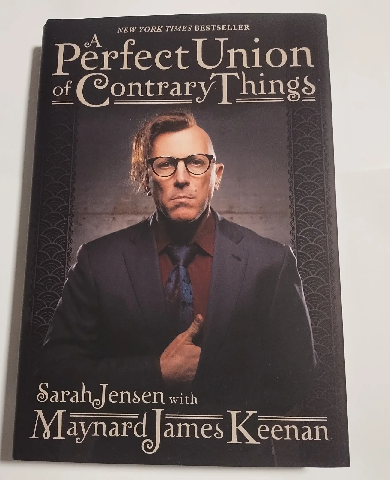 TOOL SIGNED MAYNARD JAMES KEENAN A Perfect Union of Contrary Things JSA AZ88736, изображение 3