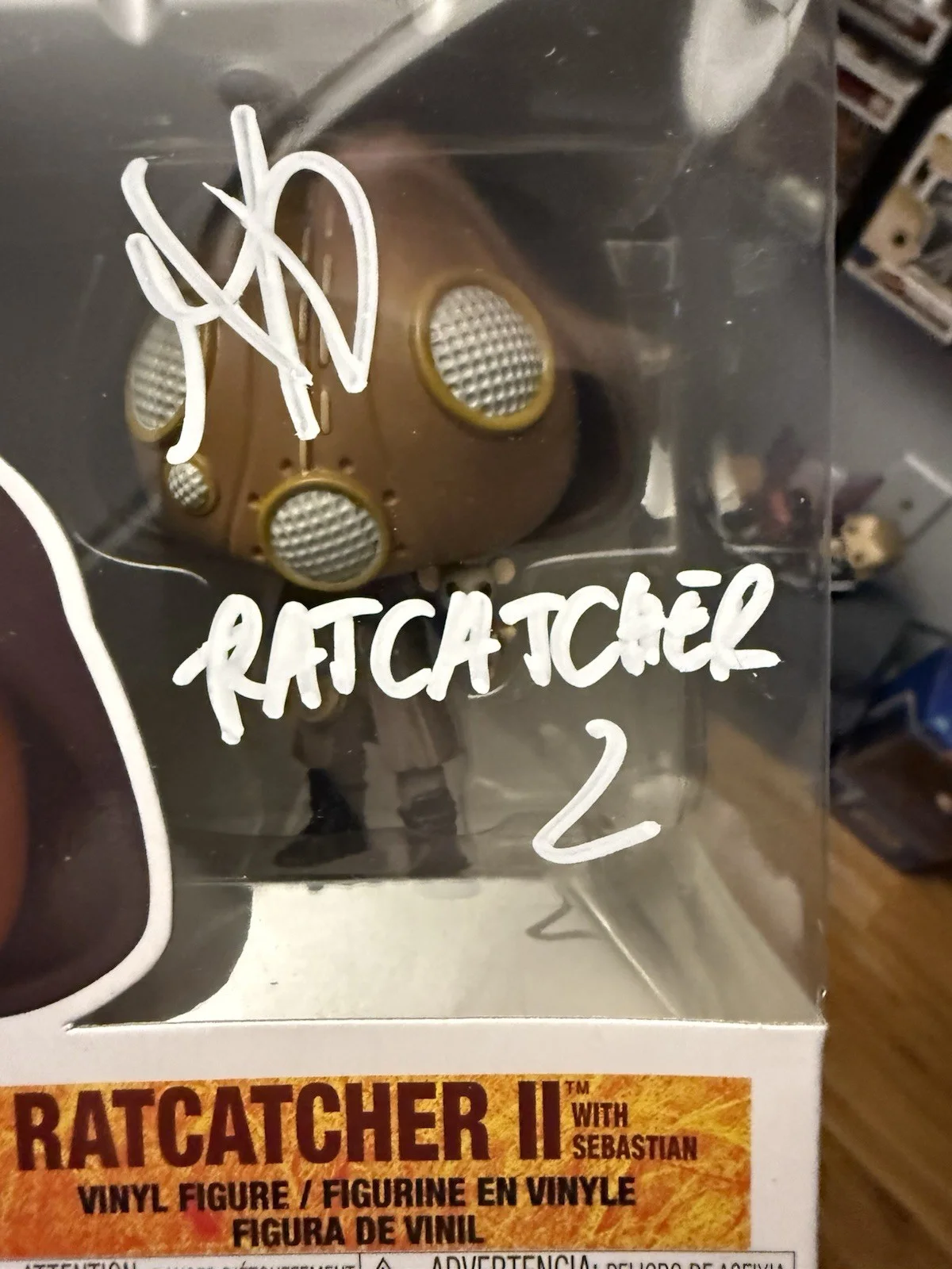 Daniela Melchior — DANIELA MELCHIOR RATCATCHER II SIGNED Auto Funko POP W/Character Name SWAU Coa, изображение 3