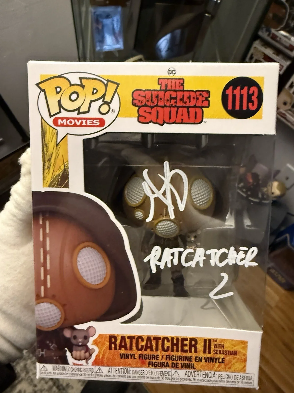 Daniela Melchior — DANIELA MELCHIOR RATCATCHER II SIGNED Auto Funko POP W/Character Name SWAU Coa, изображение 5
