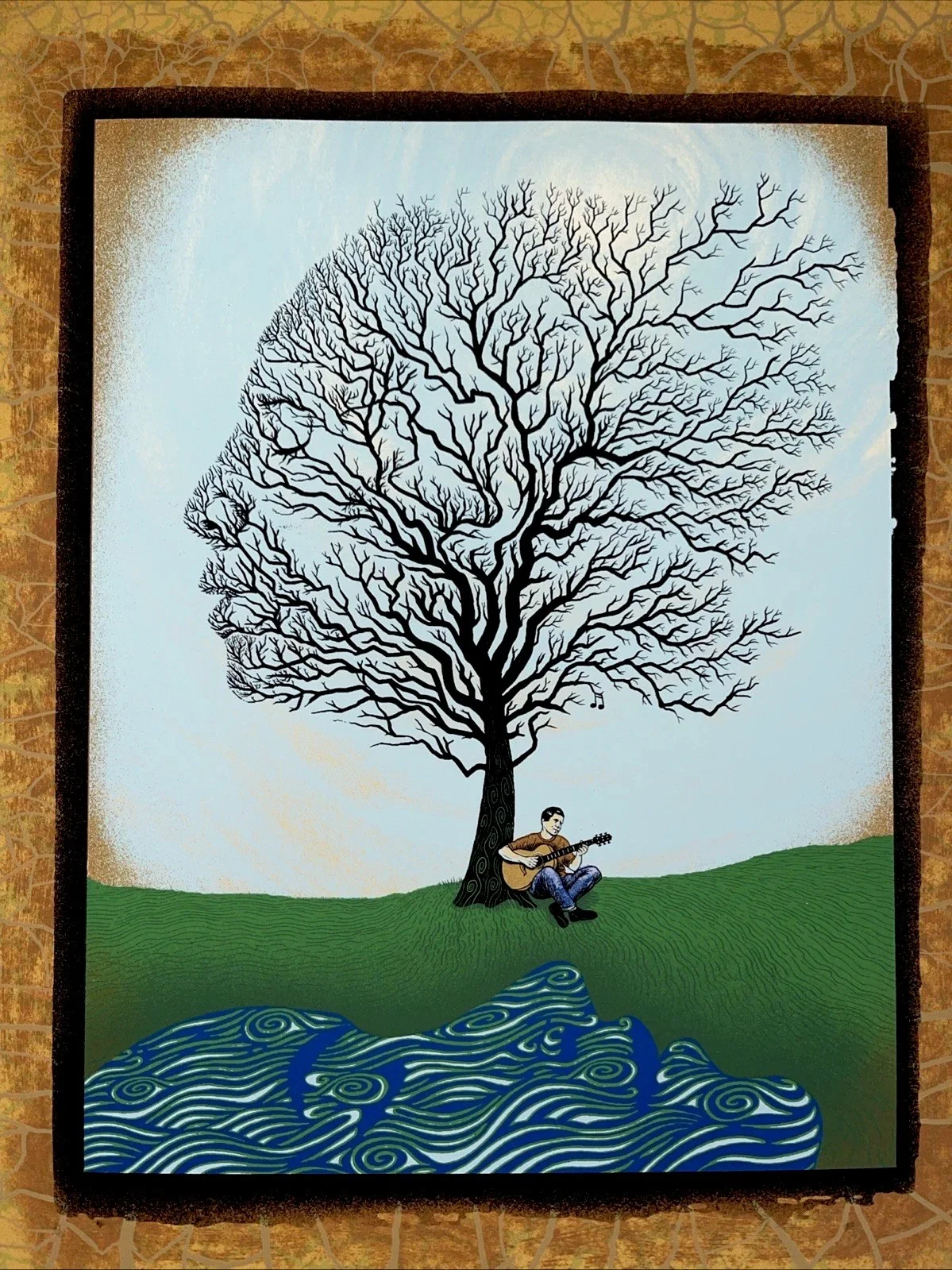 Paul Simon Concert Poster by Emek 2006 Greek Theatre 10/4/06 Signed #37/100 RARE, изображение 2