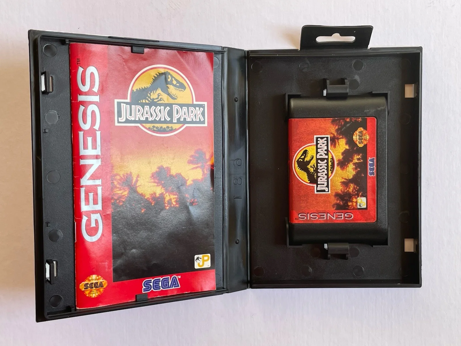 Wayne Knight — Wayne Knight Signed Sega Genesis Jurassic Park Video Game, Autograph, Nedry, JSA, изображение 4