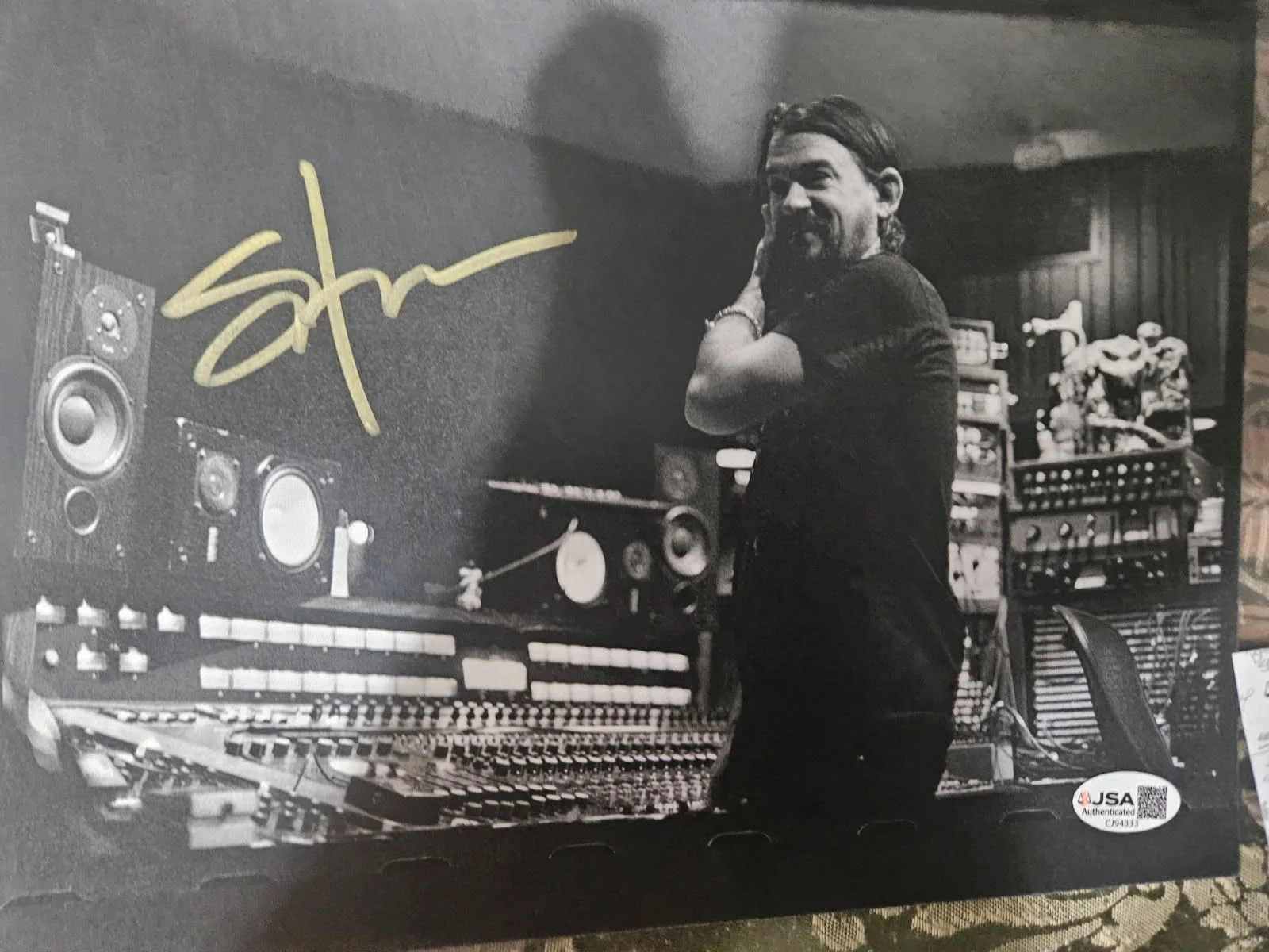 Waylon Jennings son Shooter autographed Songbird incert JSA Certified, image 2