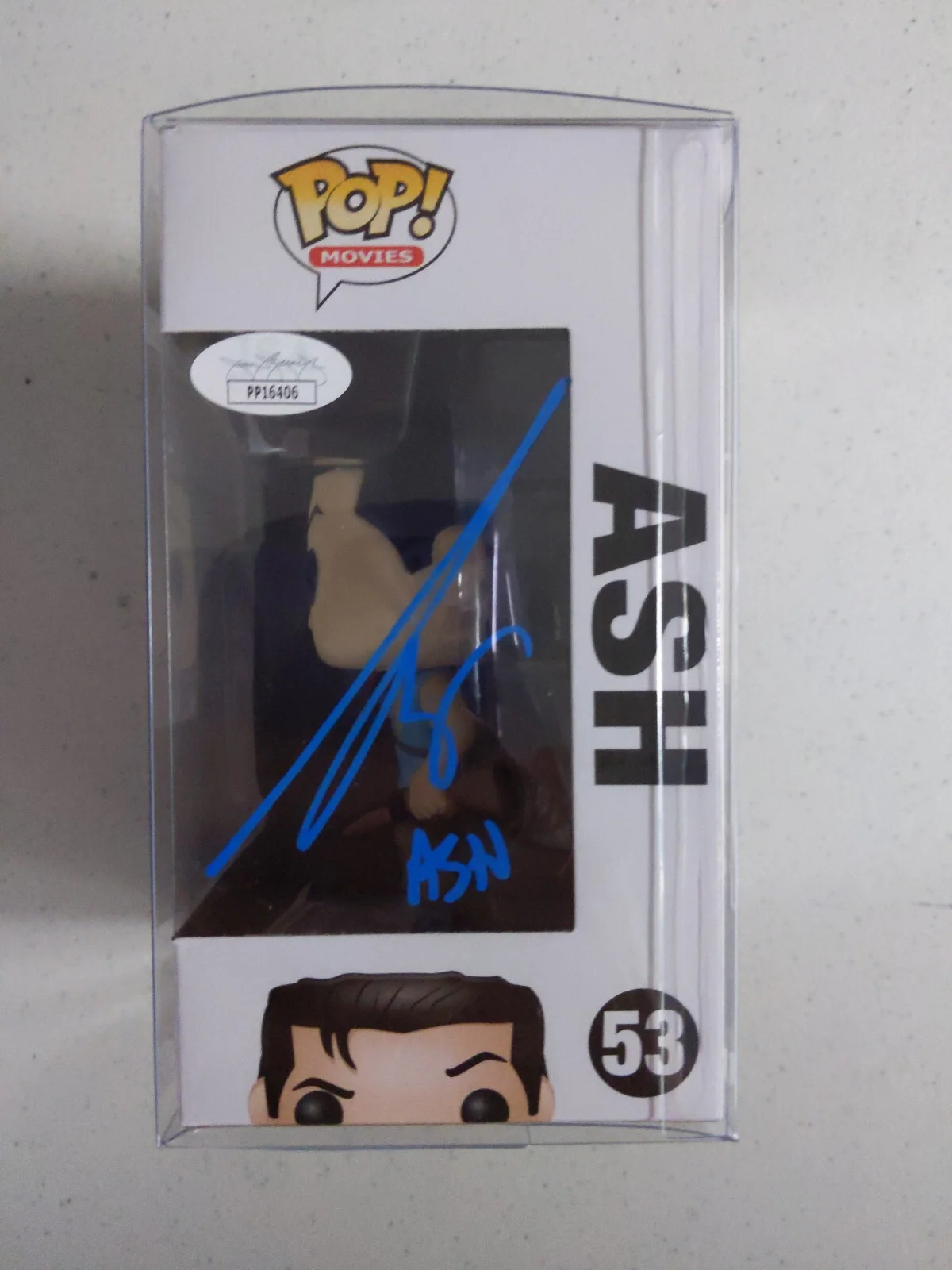 BRUCE CAMPBELL Signed Evil Dead Army of Darkness FUNKO POP ASH BAS JSA side, image 2