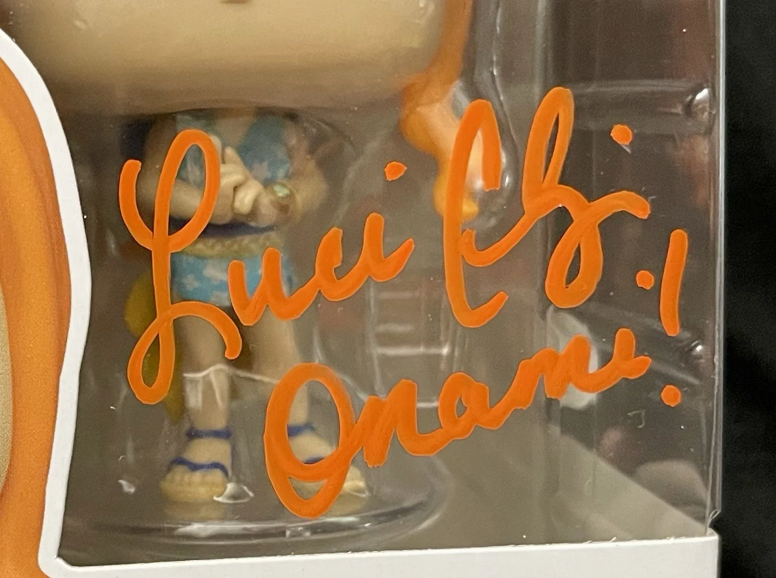 Luci Christian — Luci Christian Autographed Signed Funko Pop! #1472 One Piece Nami Onami JSA, изображение 2