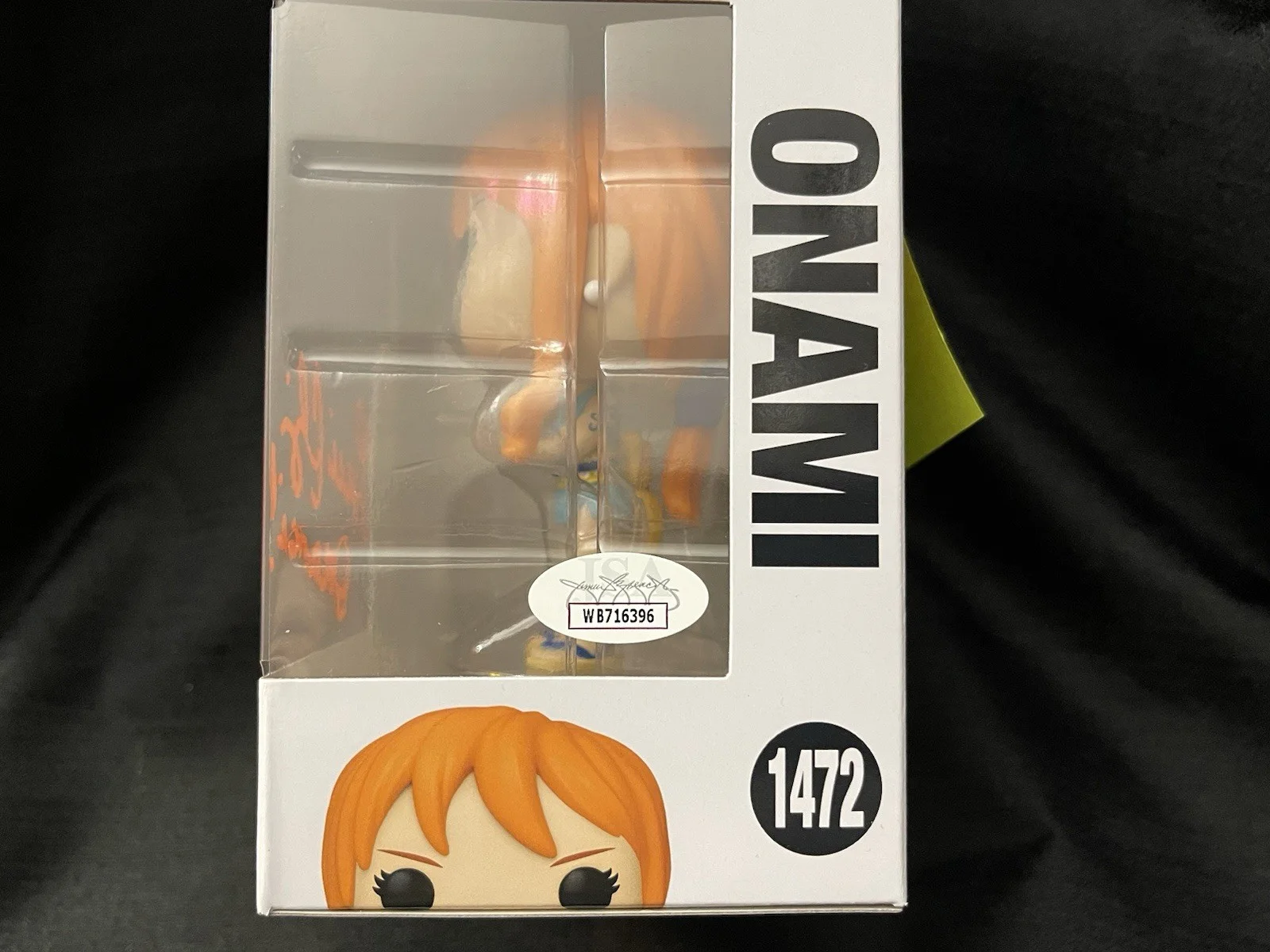 Luci Christian — Luci Christian Autographed Signed Funko Pop! #1472 One Piece Nami Onami JSA, изображение 3