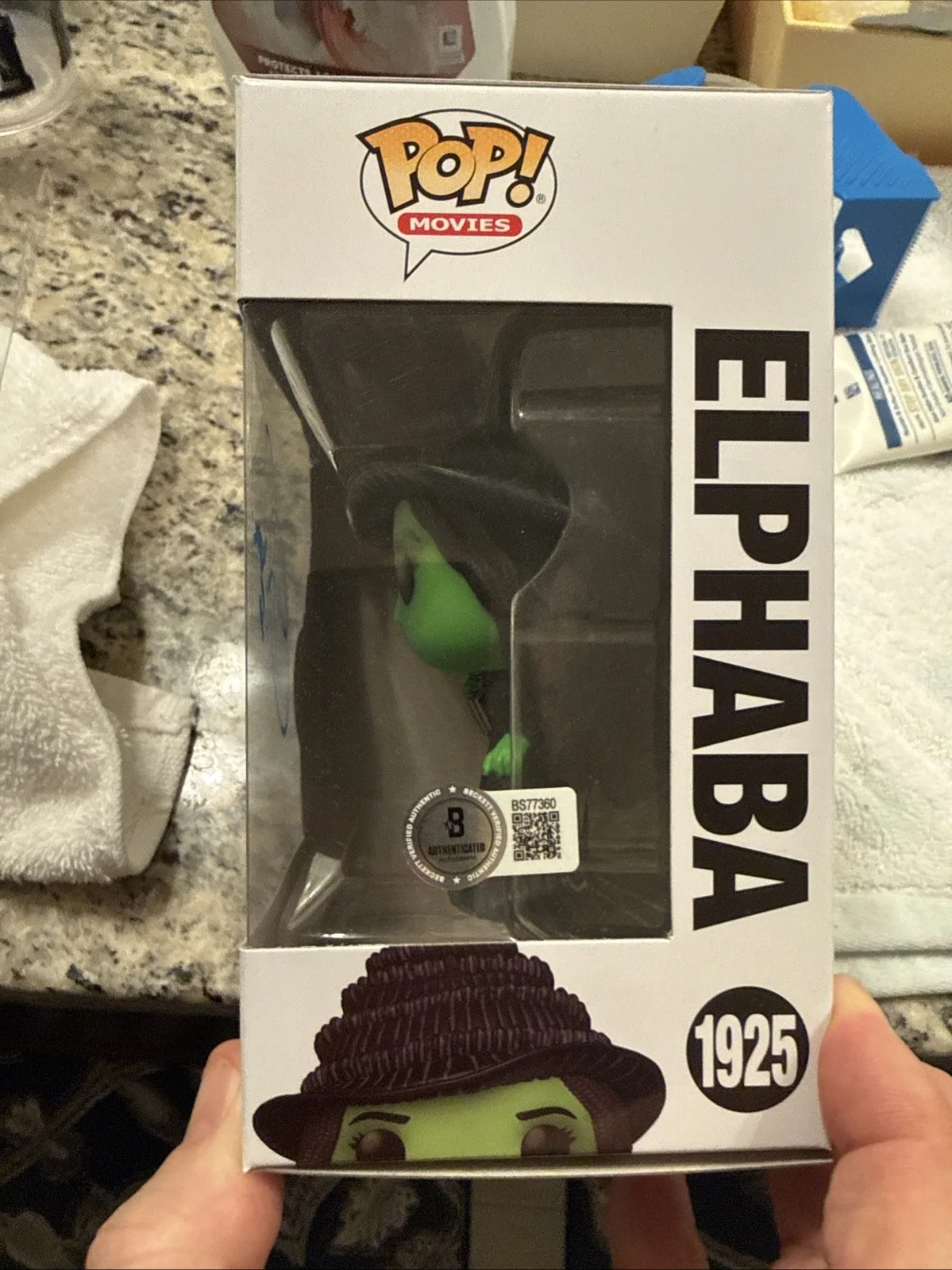 Cynthia Erivo — Cynthia Erivo ‘Wicked: For Good’ Signed Funko Pop ‘Elphaba’ Beckett Certified, image 2