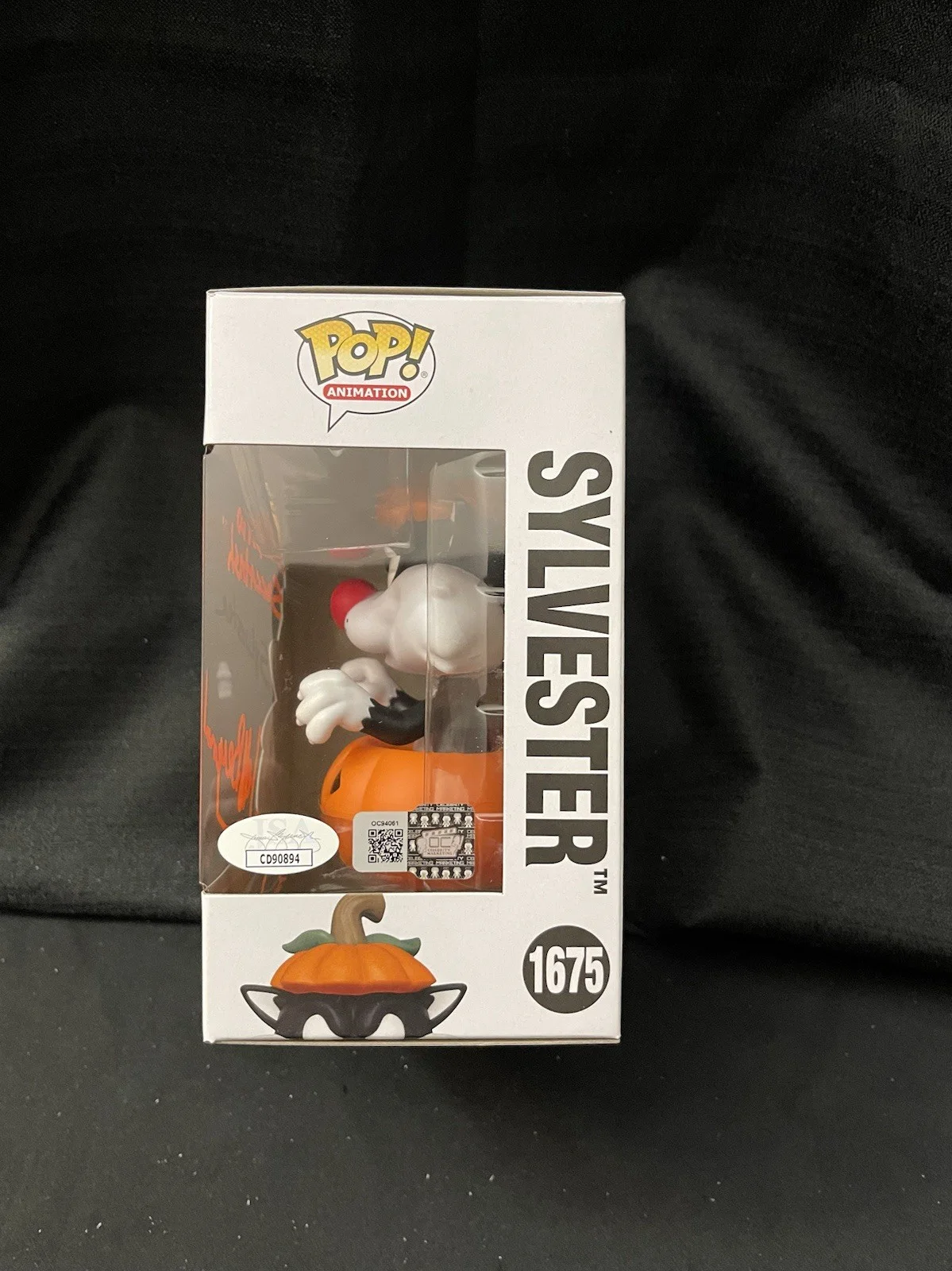 Jeff Bergman — Jeff Bergman 3 Signed Funko Pops SET Bugs Bunny, Sylvester -The Joker JSA, image 3
