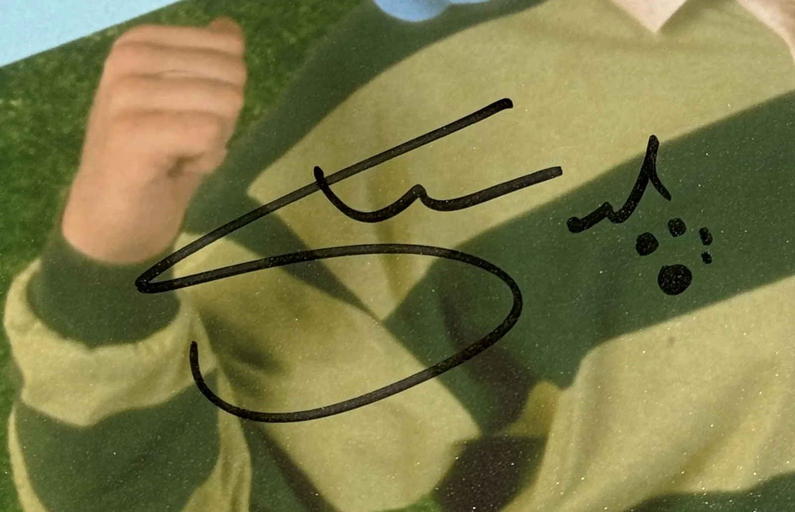 Steve Burns — Steve Burns Autographed/Signed/Signed Blue's Clues 11x14 Photo Beckett 54310, image 2