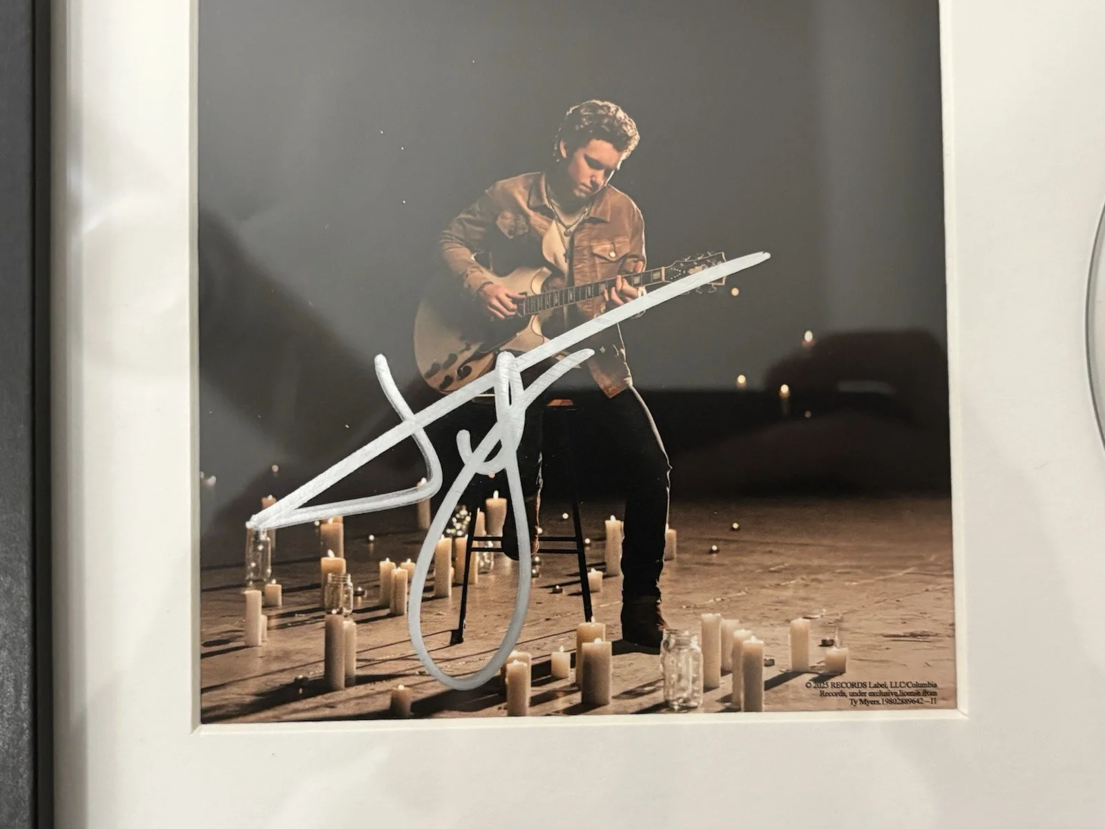 Ty Myers Signed CD Frame Beckett Authenticated Autographed Country Music, изображение 2