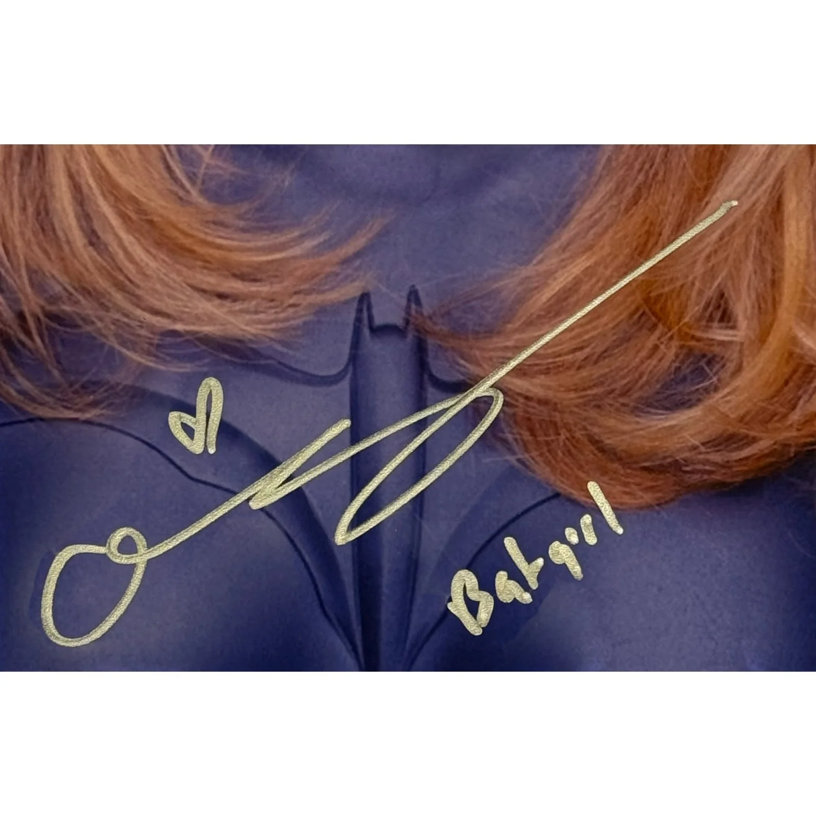 Alicia Silverstone — Alicia Silverstone Autographed Batman & Robin 11x14 Photo Batgirl Beckett 54375, изображение 2