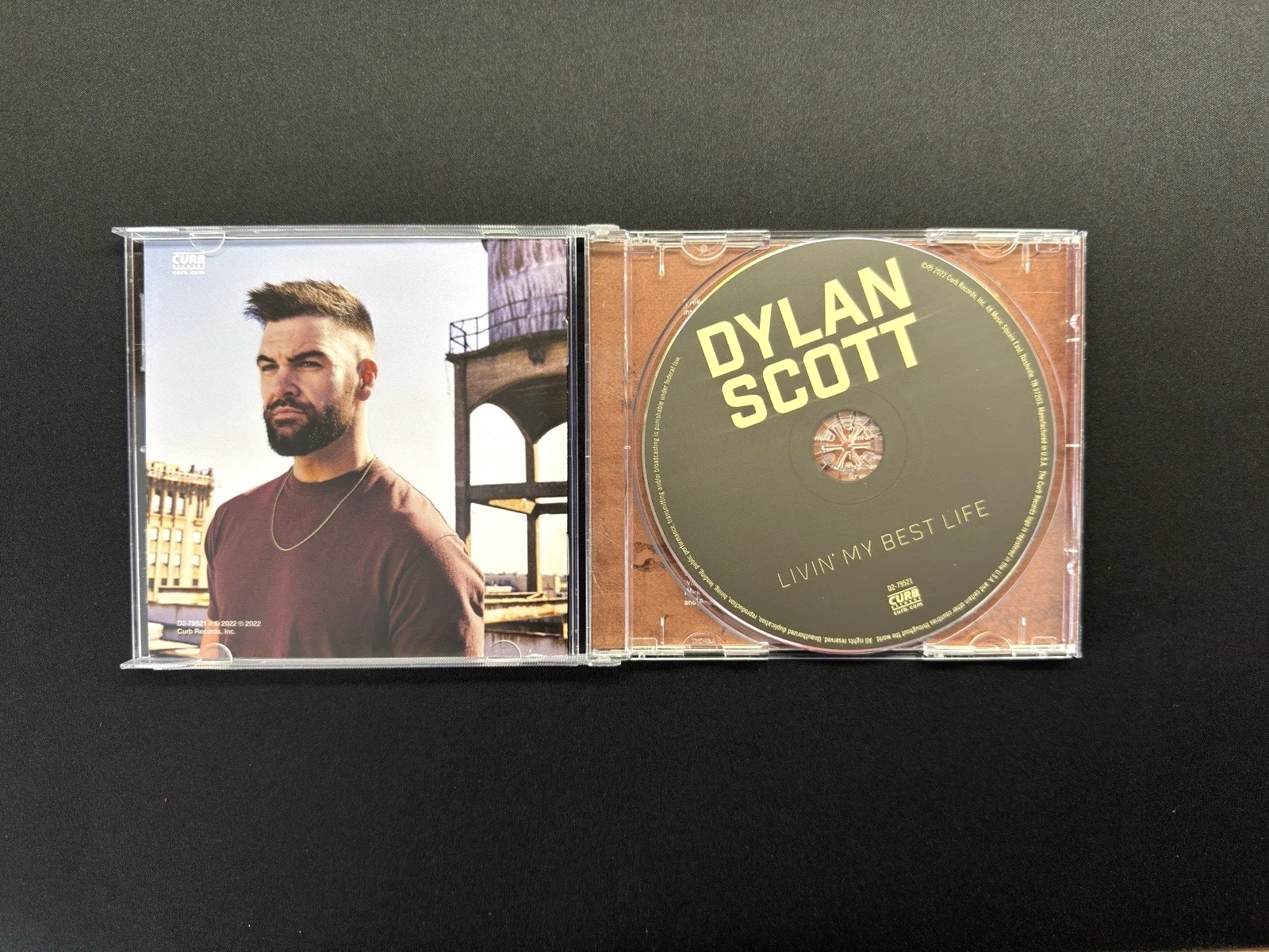 DYLAN SCOTT Signed Livin' My Best Life CD Autographed New Truck Can't Have Mine, изображение 2