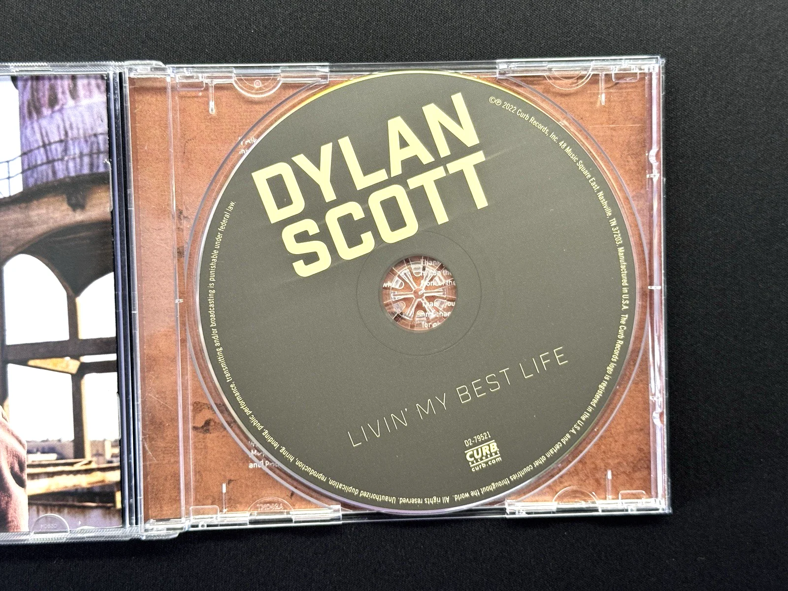 DYLAN SCOTT Signed Livin' My Best Life CD Autographed New Truck Can't Have Mine, изображение 5