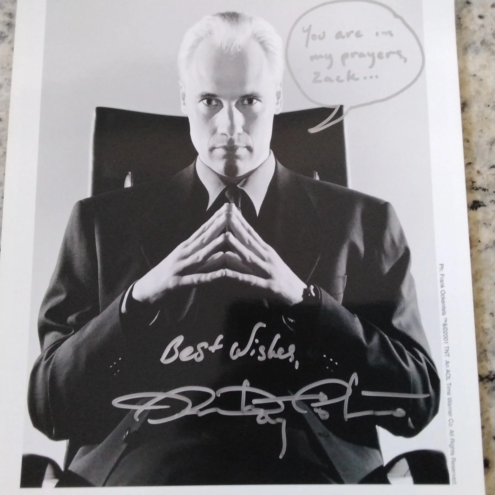 Anthony Cistaro SIGNED 8x10 Photo 90s TV Movie Actor Witchblade Cheers Sense8, изображение 2