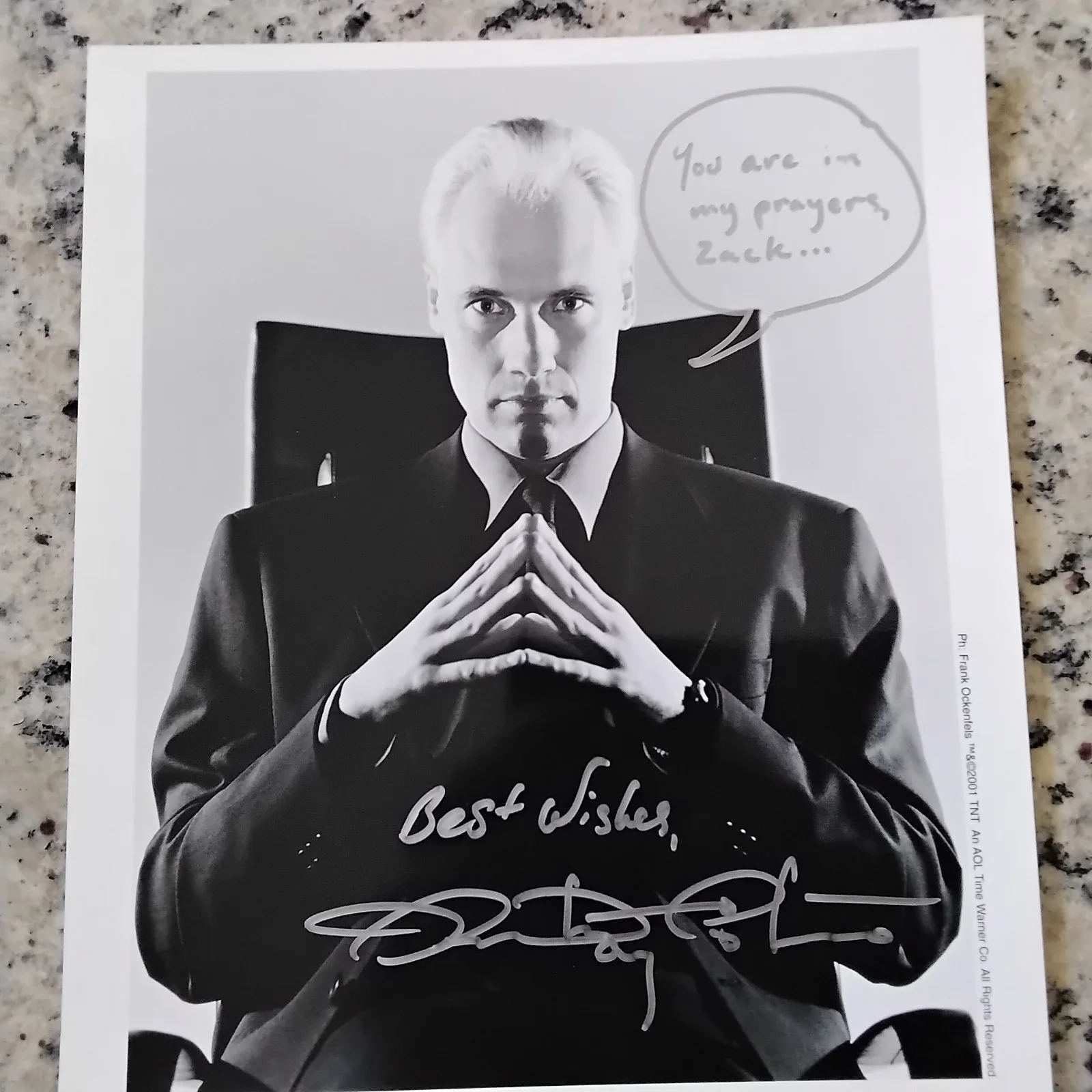 Anthony Cistaro SIGNED 8x10 Photo 90s TV Movie Actor Witchblade Cheers Sense8, изображение 3