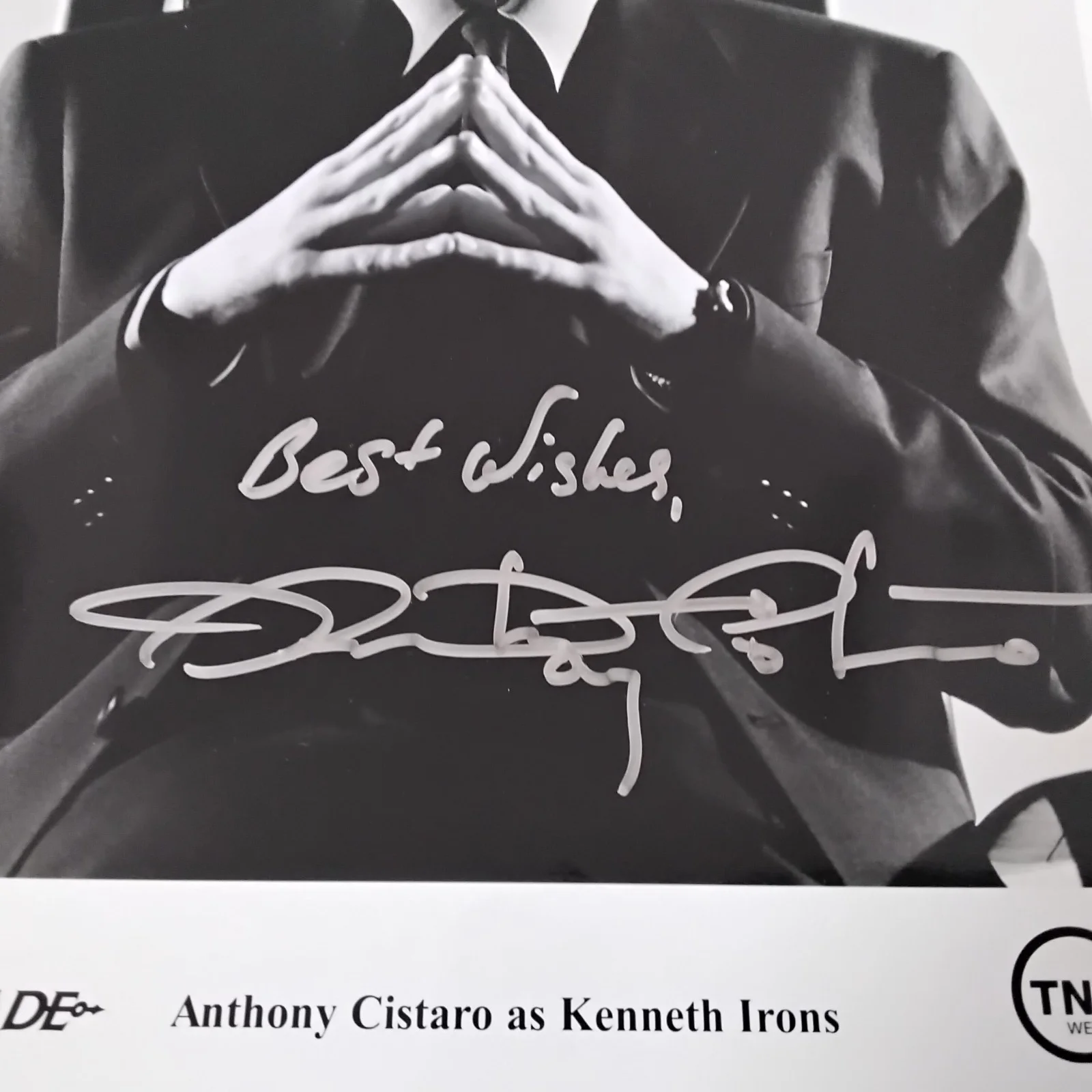 Anthony Cistaro SIGNED 8x10 Photo 90s TV Movie Actor Witchblade Cheers Sense8, изображение 5