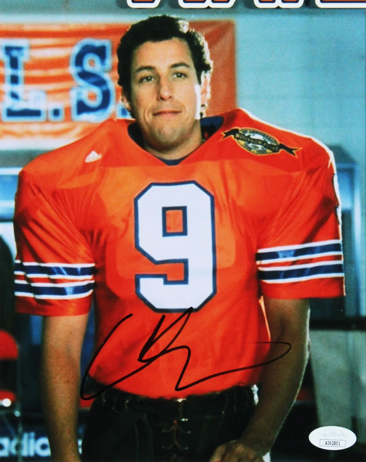 Adam Sandler, Henry Winkler — Adam Sandler & Henry Winkler The Waterboy Signed 8x10 Photo Framed Display BAS, изображение 2