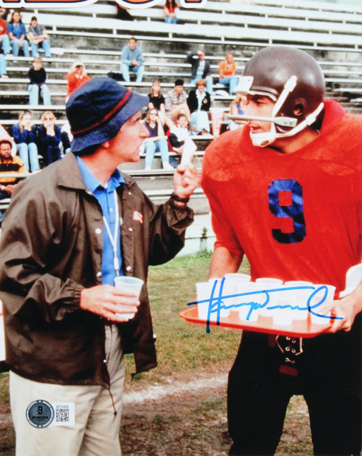 Adam Sandler, Henry Winkler — Adam Sandler & Henry Winkler The Waterboy Signed 8x10 Photo Framed Display BAS, изображение 3