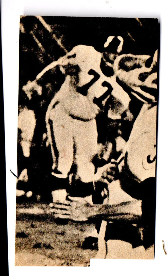 1962 Lou Michaels Hand Signed Pittsburgh Steelers Autograph great, изображение 2
