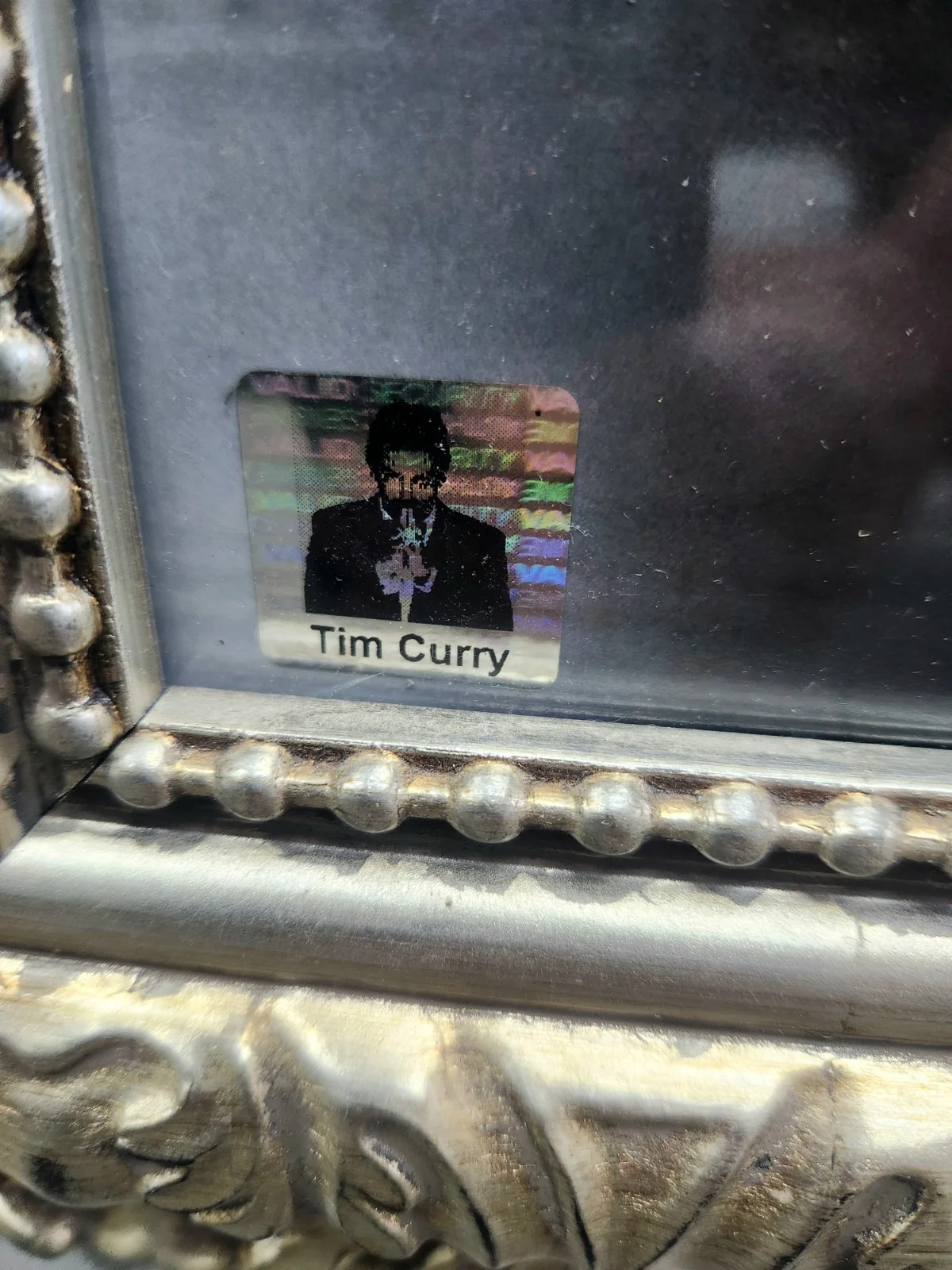 Tim Curry — Tim Curry Large Signed Framed The Rocky Horror Picture Show Photo COA!, изображение 3