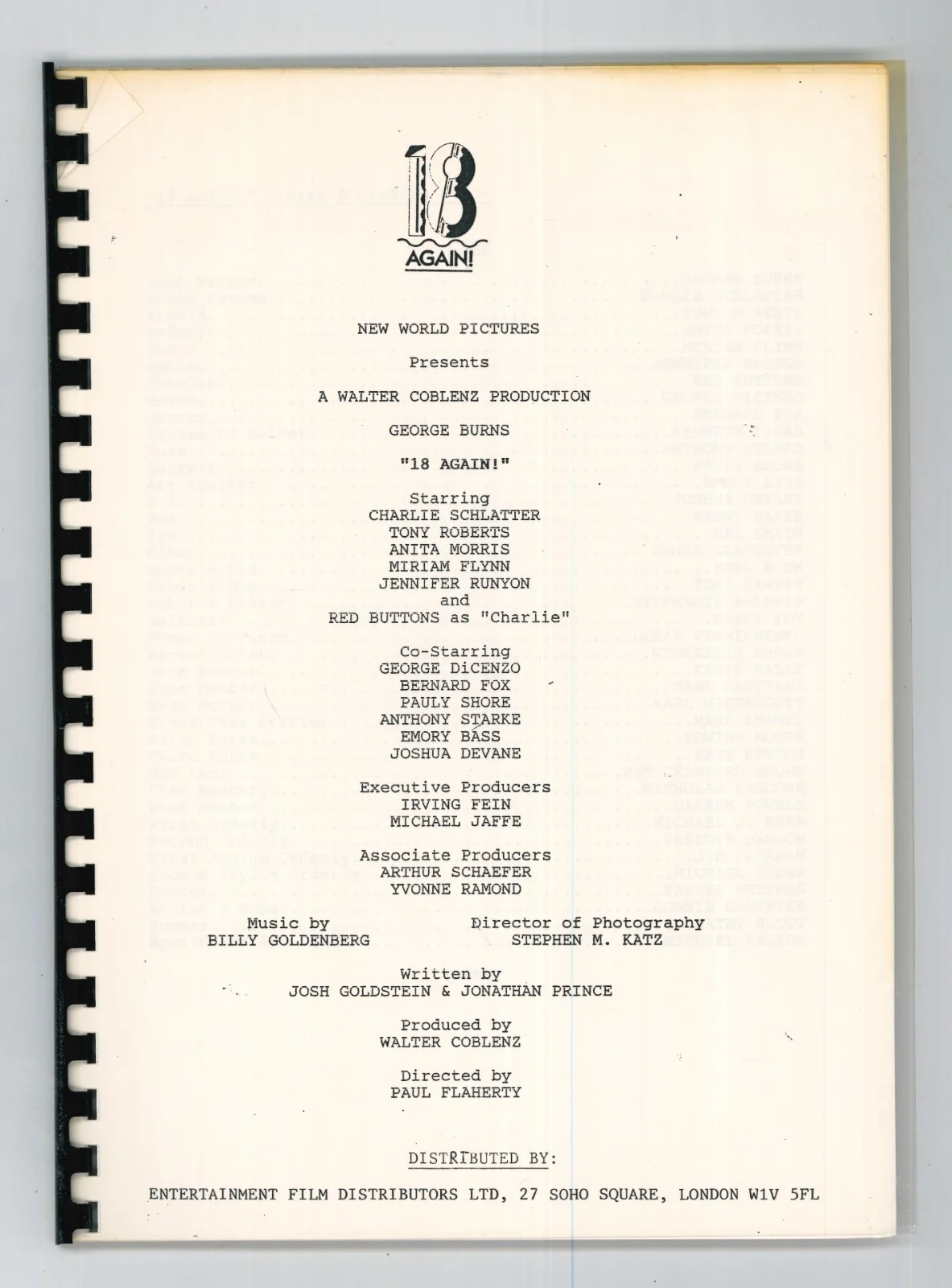 Cinema Press Kits Exploitation Synopsis Production Notes Ad Blocks Ephemera A-H, image 2