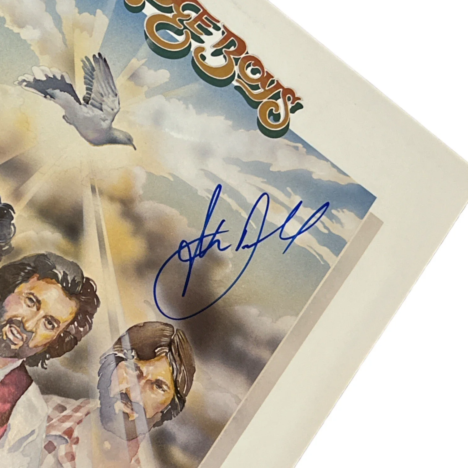 Joe Bonsall - Signed Oak Ridge Boys “Try A Little Kindness” LP Record ST 50109, image 2