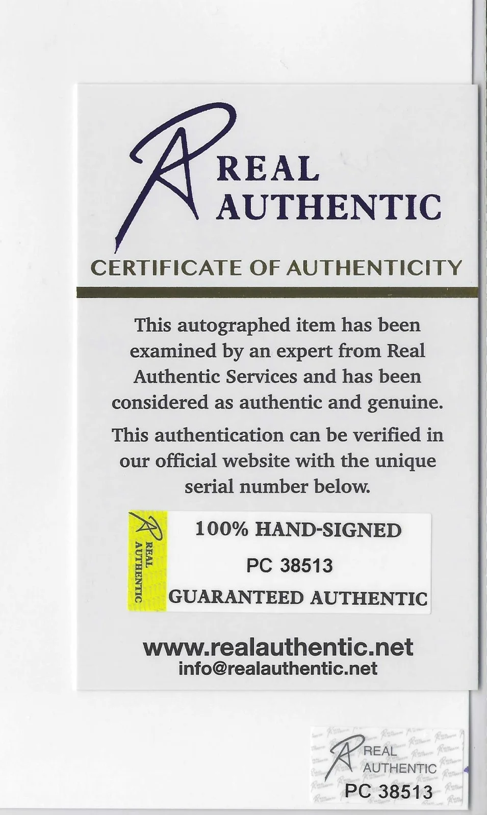 Clint Eastwood — CLINT EASTWOOD signed in role from IN THE LINE OF FIRE with COA 8 ¼ x 11 ¾, изображение 3