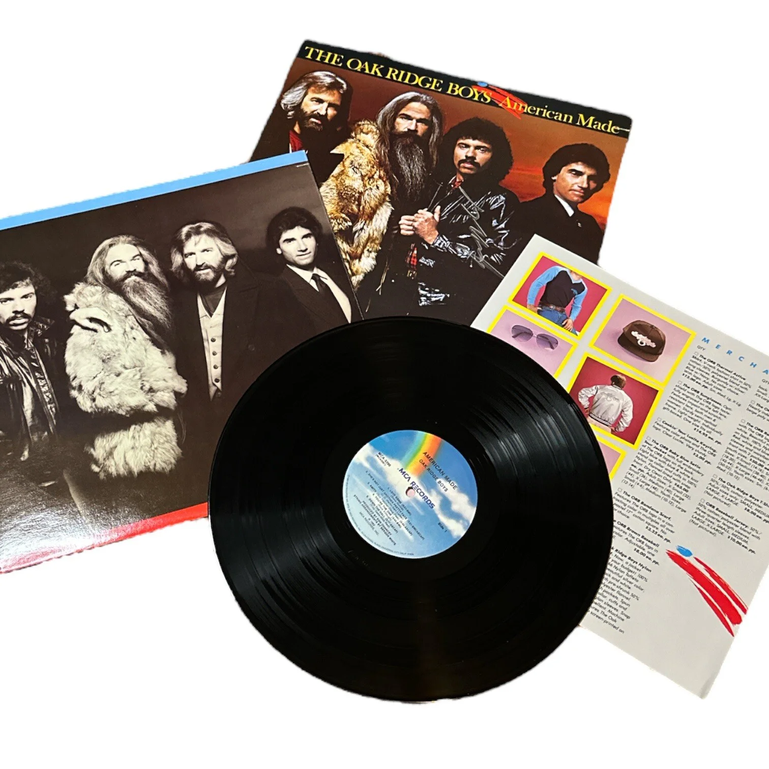 Joe Bonsall - Signed Oak Ridge Boys “American Made” Vinyl Record Album MCA-5390, изображение 4