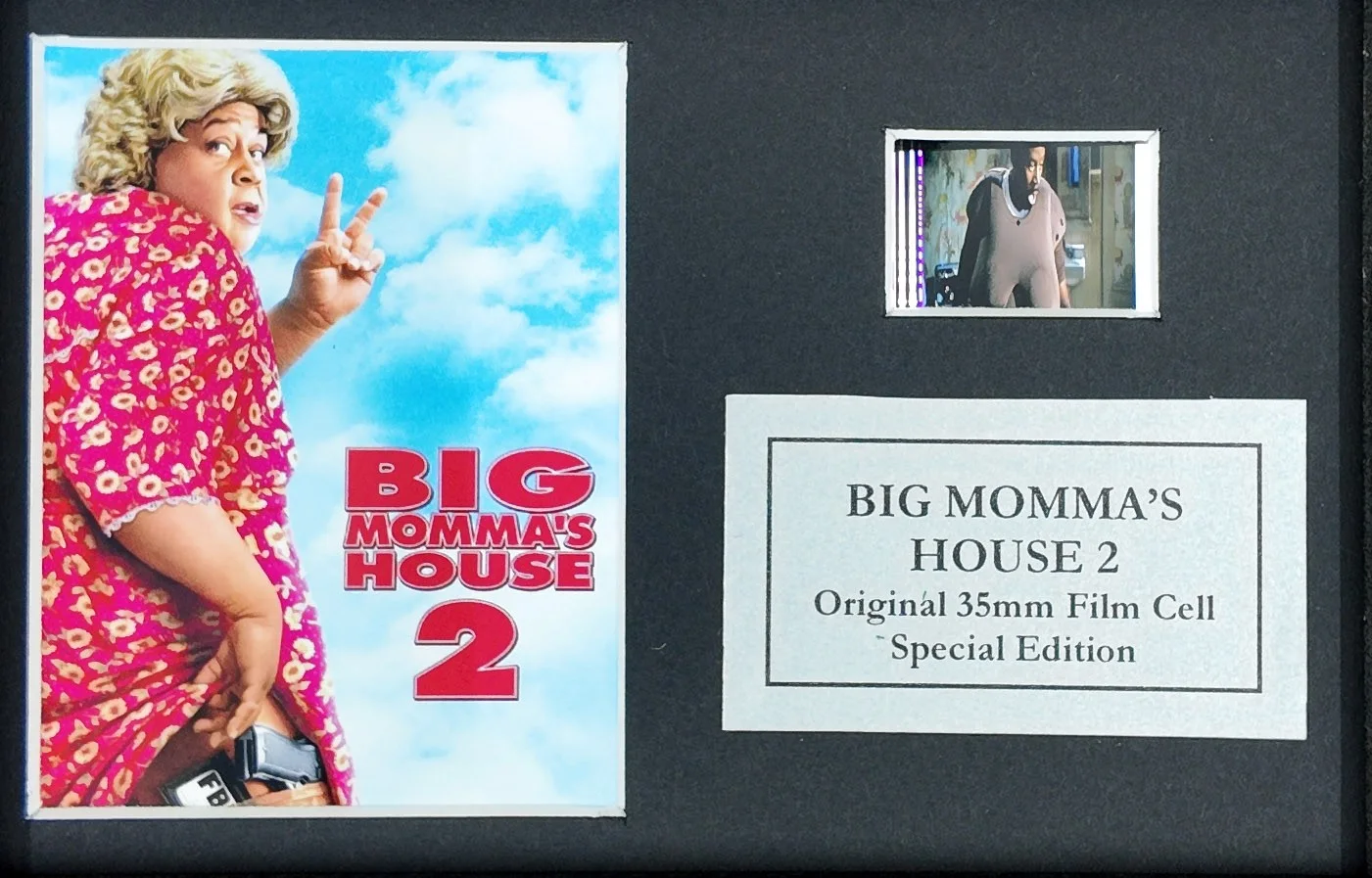Handmade gift featuring original Mini film cell for BIG MOMMA'S HOUSE 2 fans, image 2