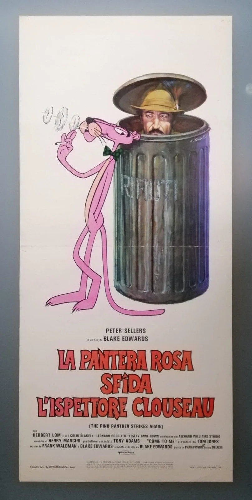 The Pink Panther Strikes Again Movie Poster, изображение 3